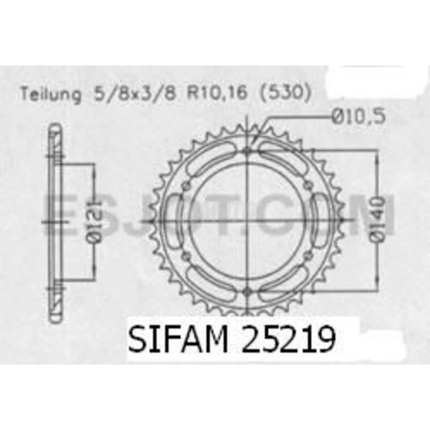 Kit chaine Cagiva 1000 Raptor/V-raptor Kit chaine Cagiva 1000 Raptor/V-raptor