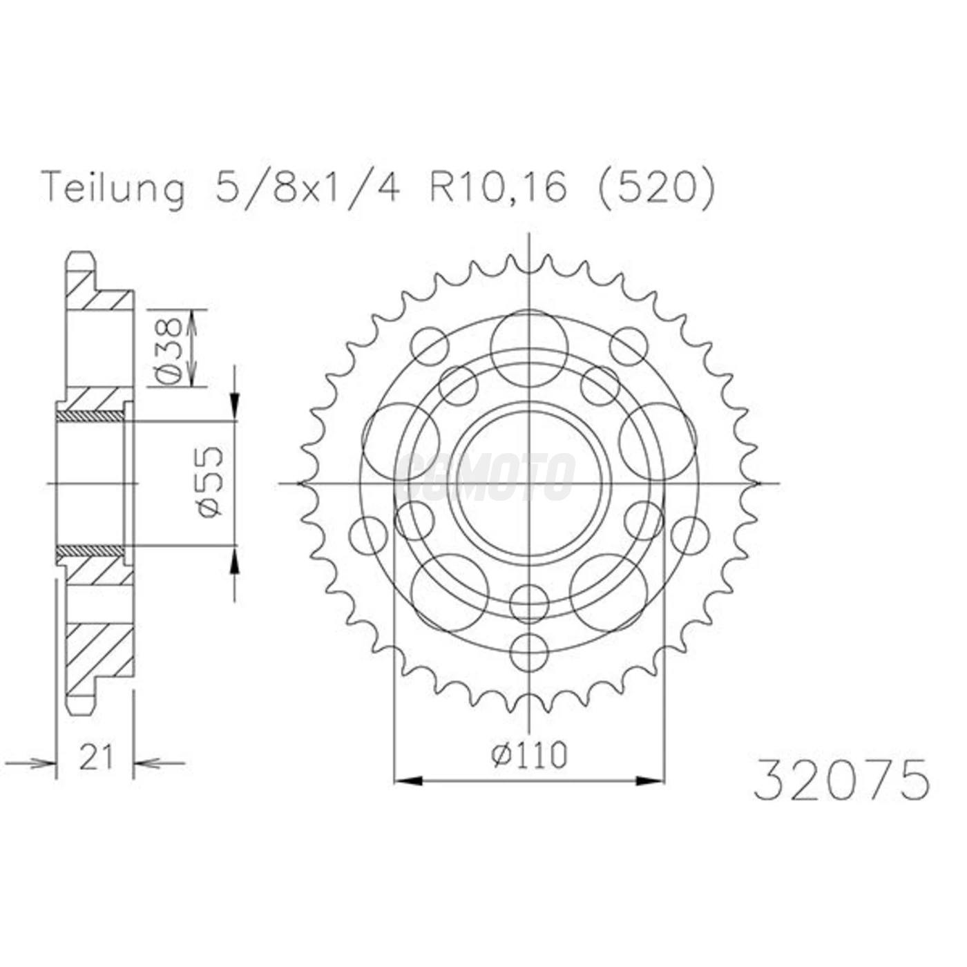 Kit chaine Ducati 748 Biposto Kit chaine Ducati 748 Biposto