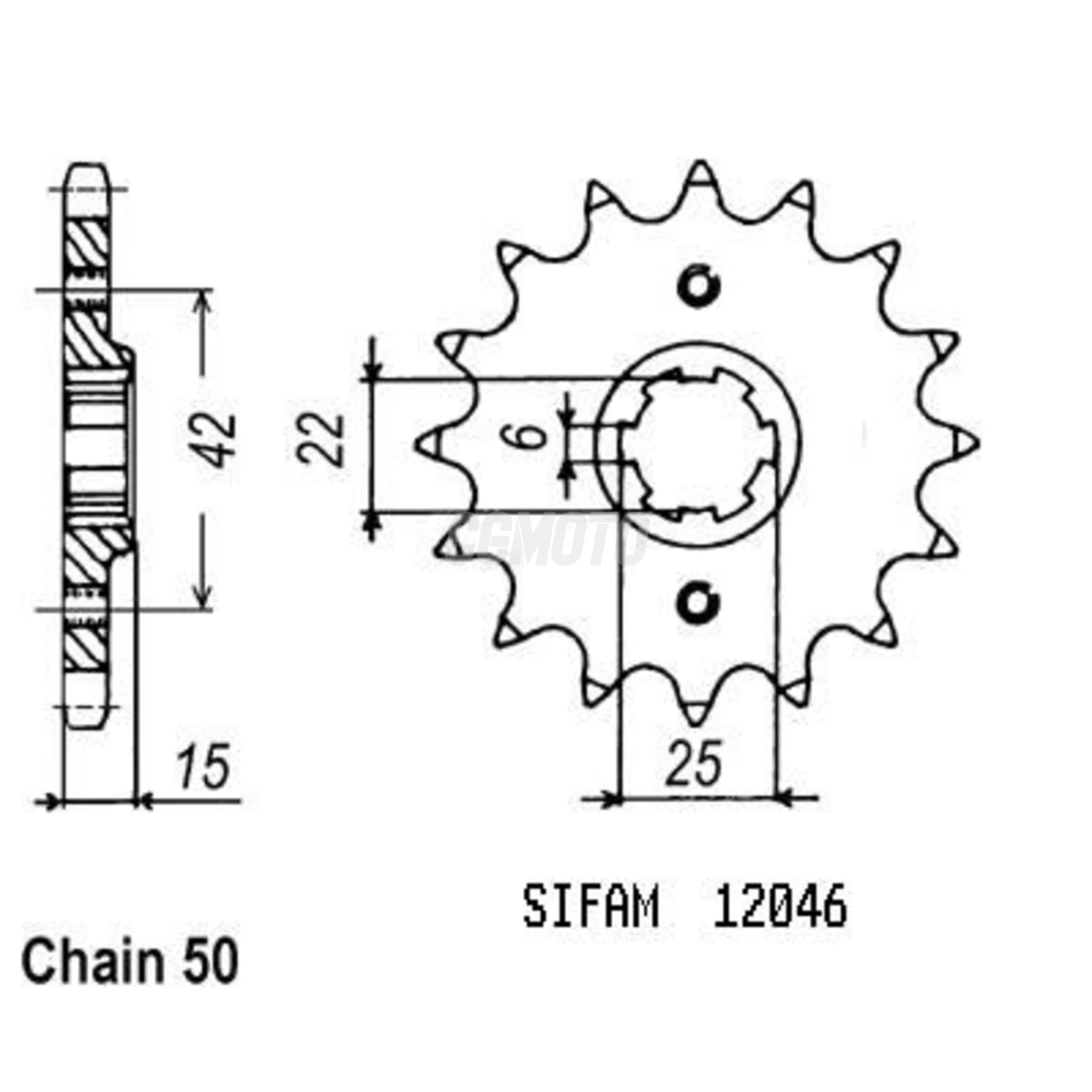 Kit chaine Honda Ns 400 R Kit chaine Honda Ns 400 R