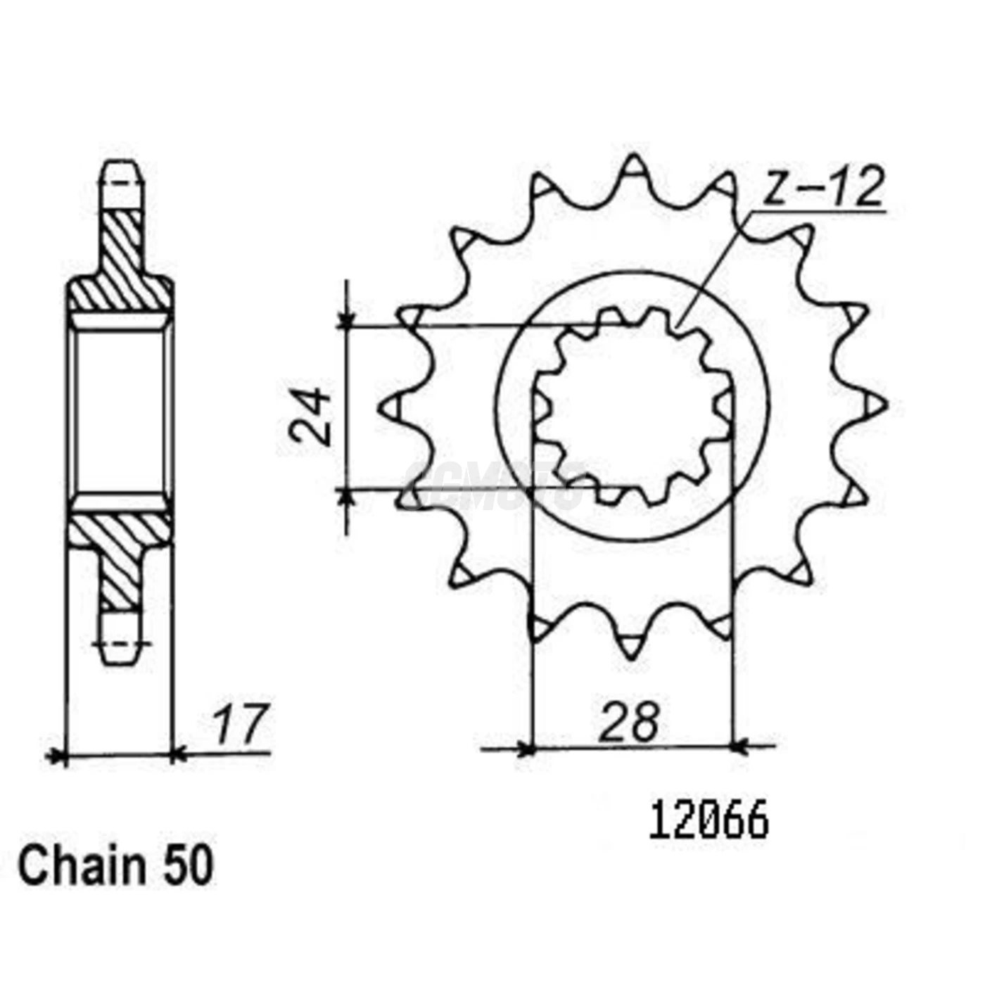 Kit chaine Honda Cbr 600 F Kit chaine Honda Cbr 600 F