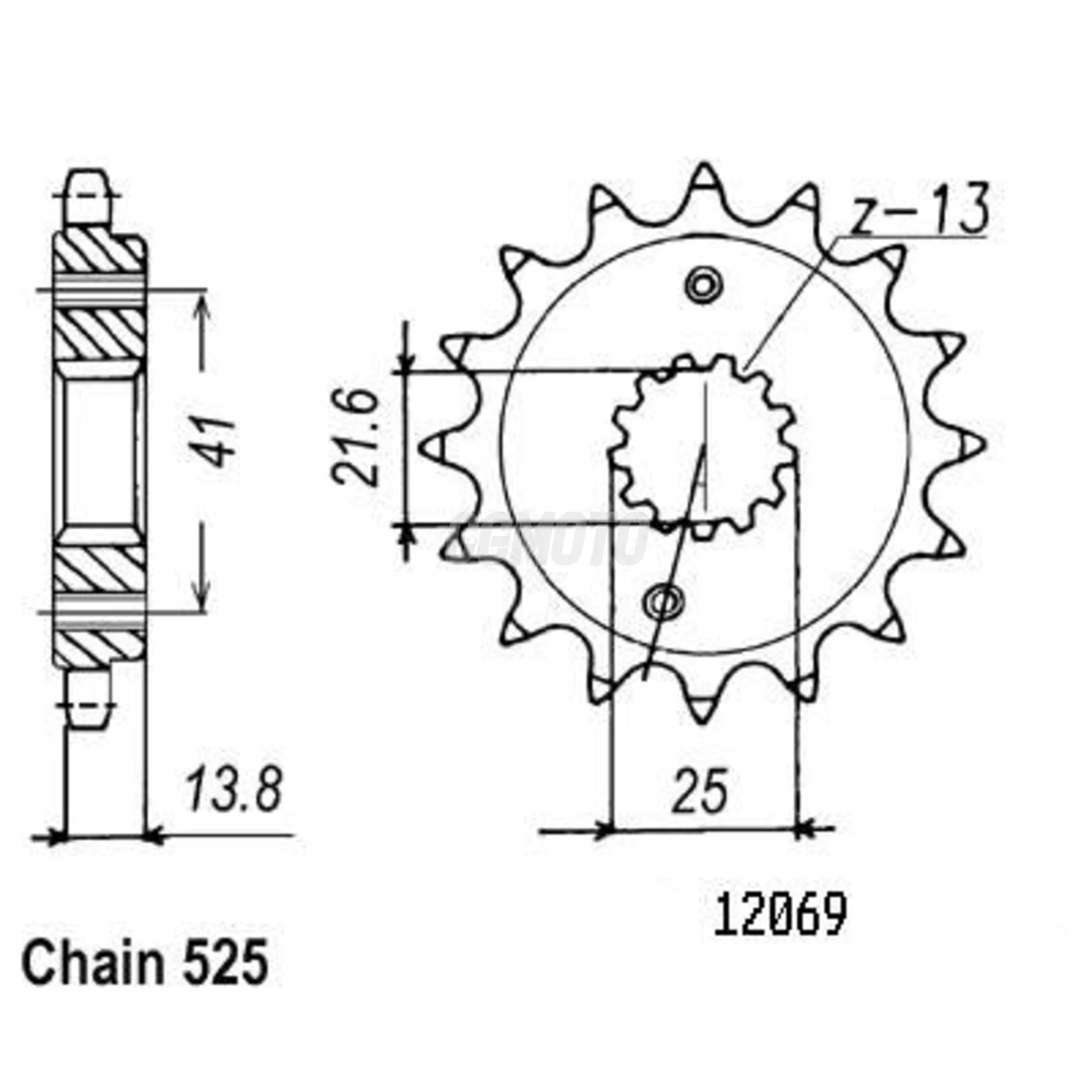 Kit chaine Honda Xlv 700 Transalp Kit chaine Honda Xlv 700 Transalp