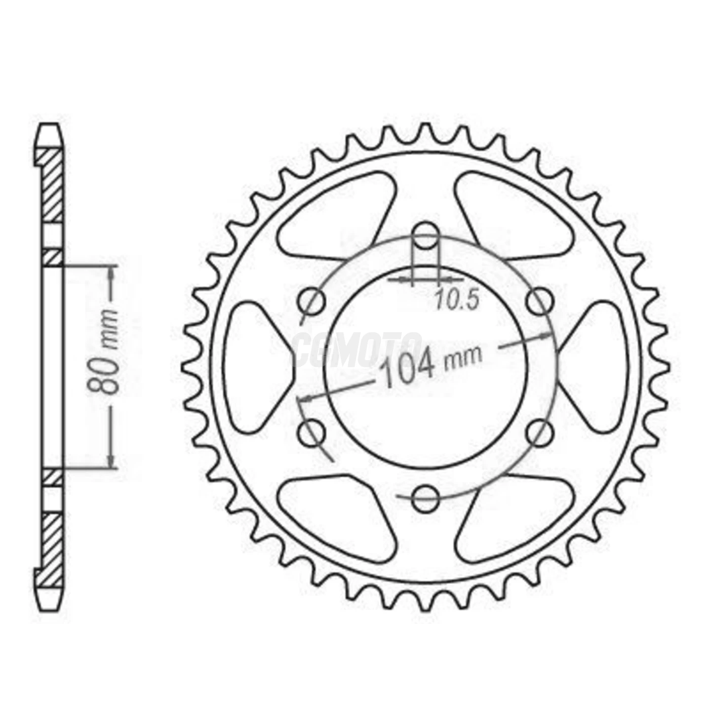Kit chaine Kawasaki Zx-7rr 750 Ninja Kit chaine Kawasaki Zx-7rr 750 Ninja