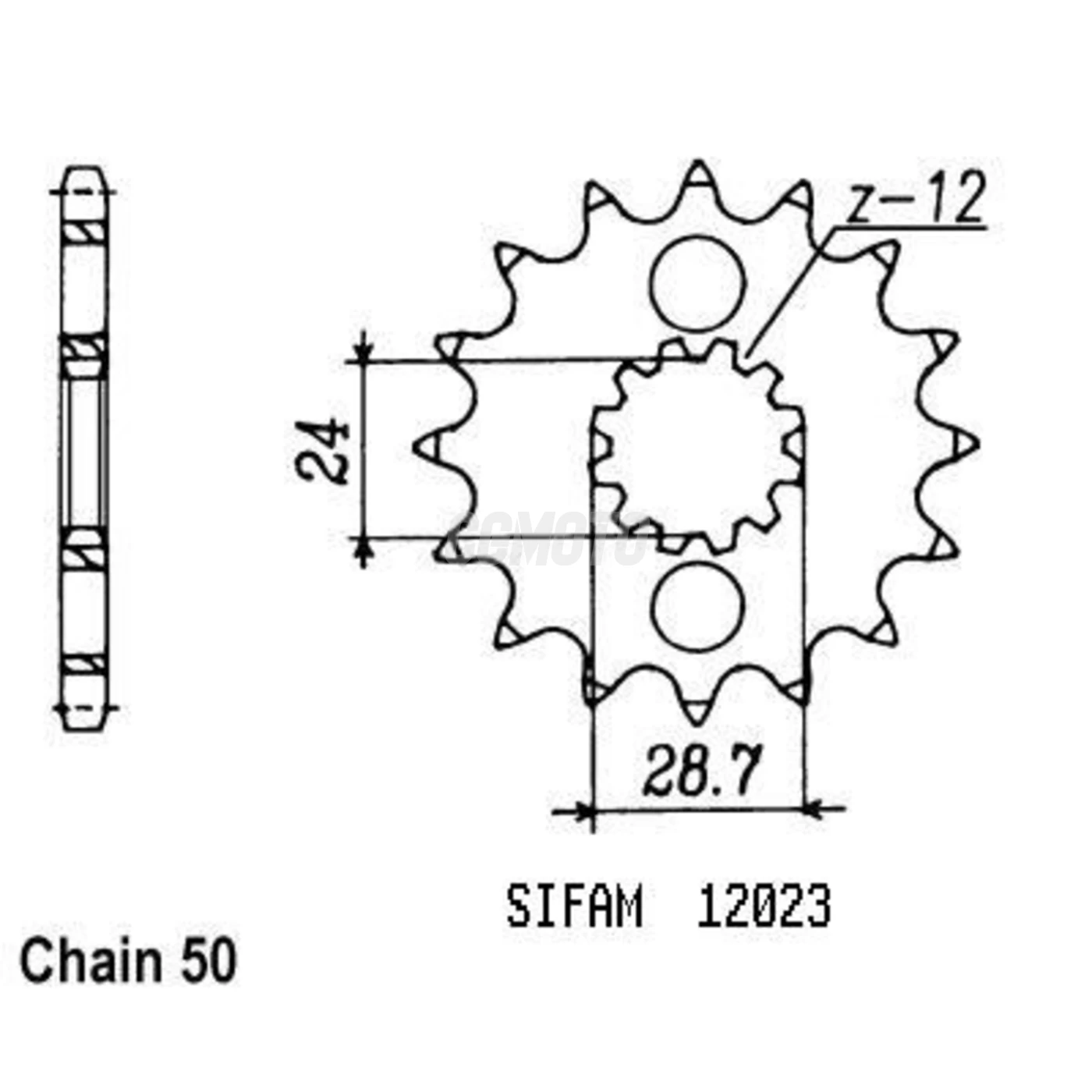 Kit chaine Kawasaki Zr 1100 Zephyr Kit chaine Kawasaki Zr 1100 Zephyr