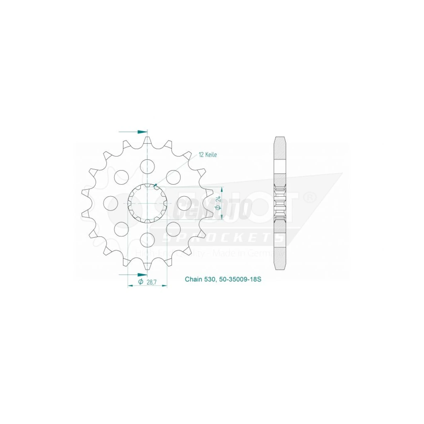 Kit chaine Kawasaki Zx-12r 1200 Kit chaine Kawasaki Zx-12r 1200