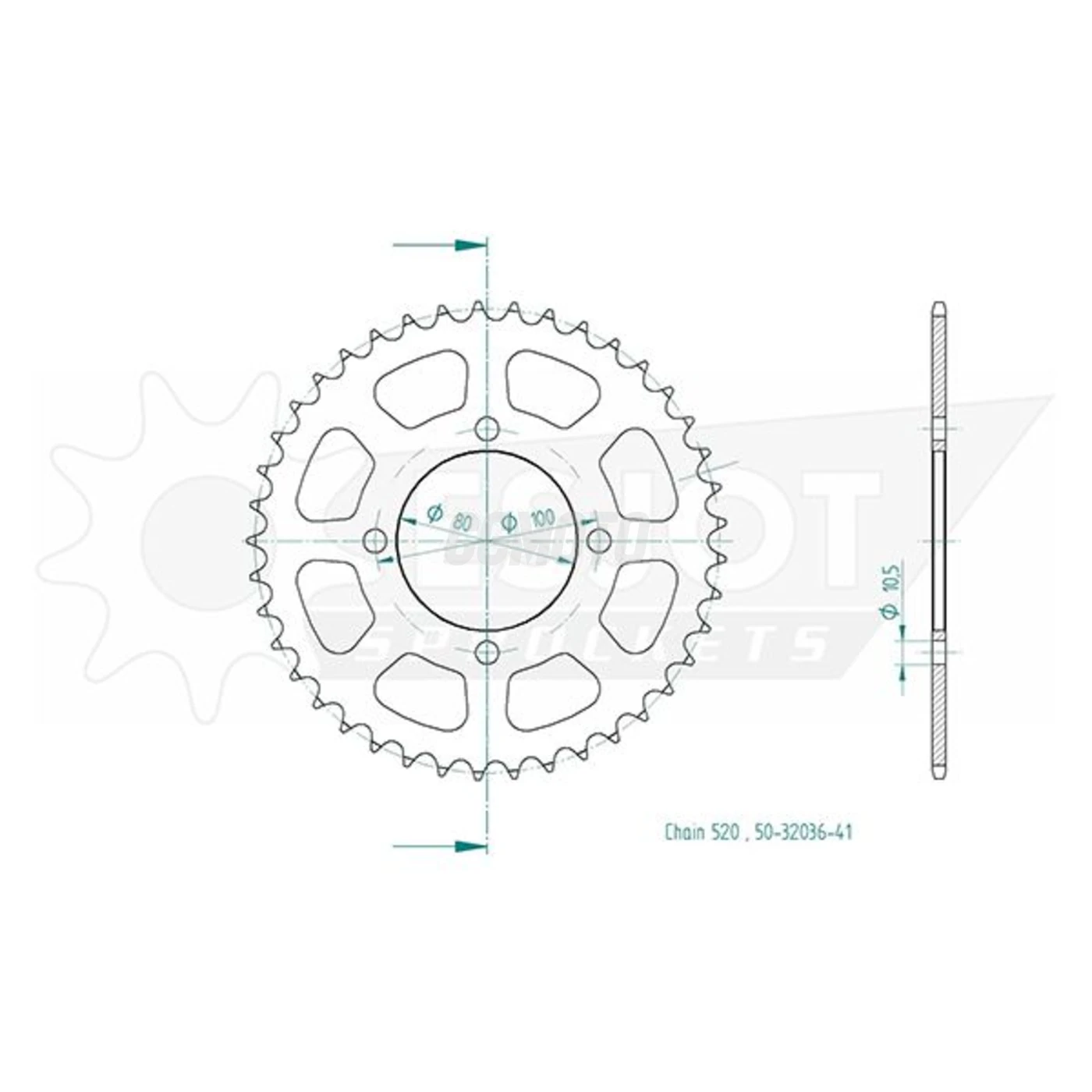 Kit chaine Suzuki Tu 250 Volti Kit chaine Suzuki Tu 250 Volti