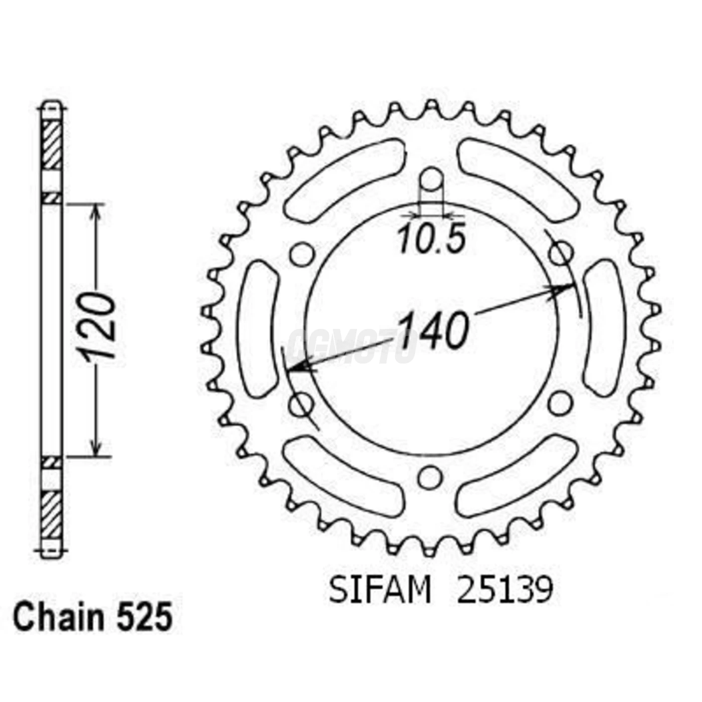 Kit chaine Suzuki Gsx-r 600 Kit chaine Suzuki Gsx-r 600