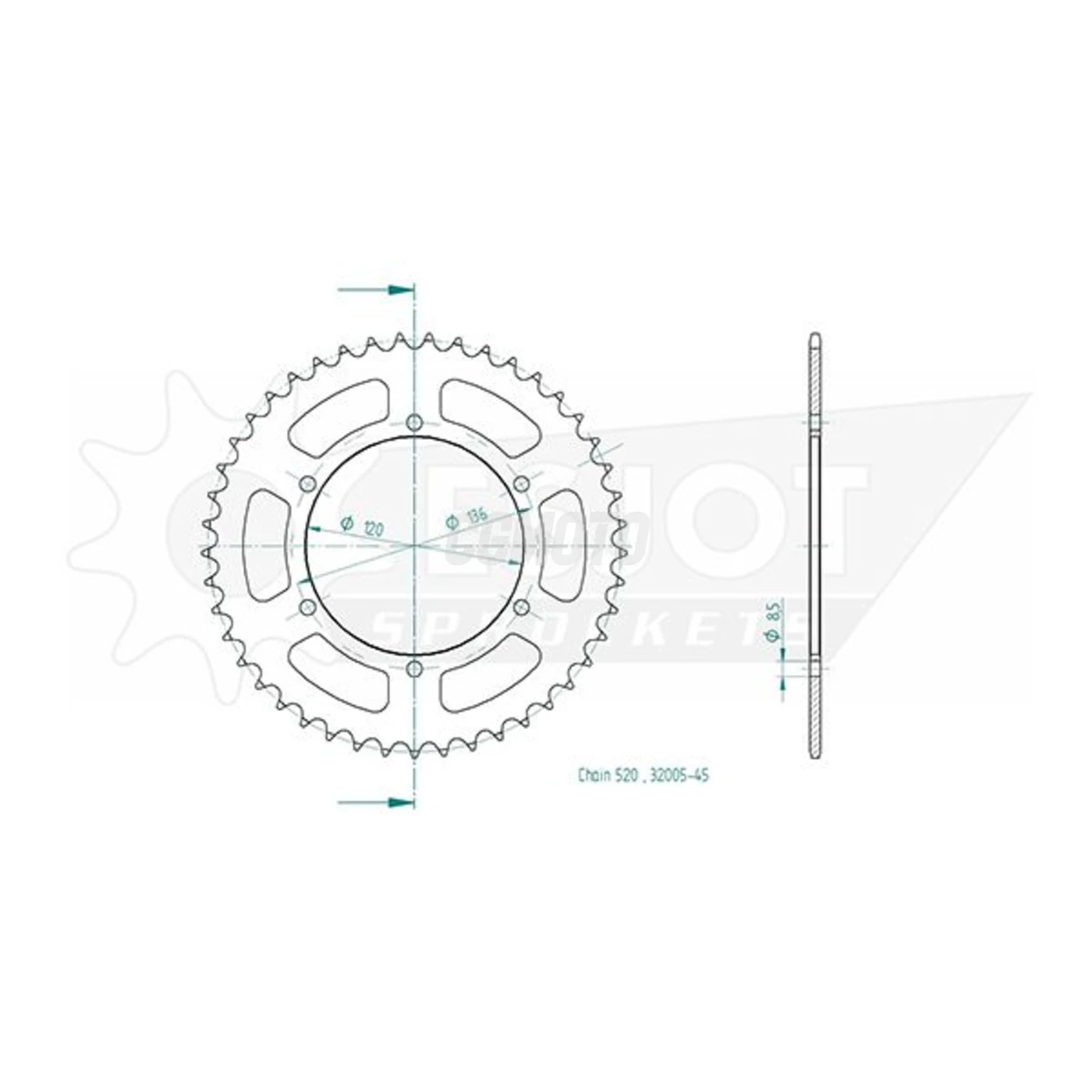 Kit chaine Yamaha Tdr 250 Kit chaine Yamaha Tdr 250