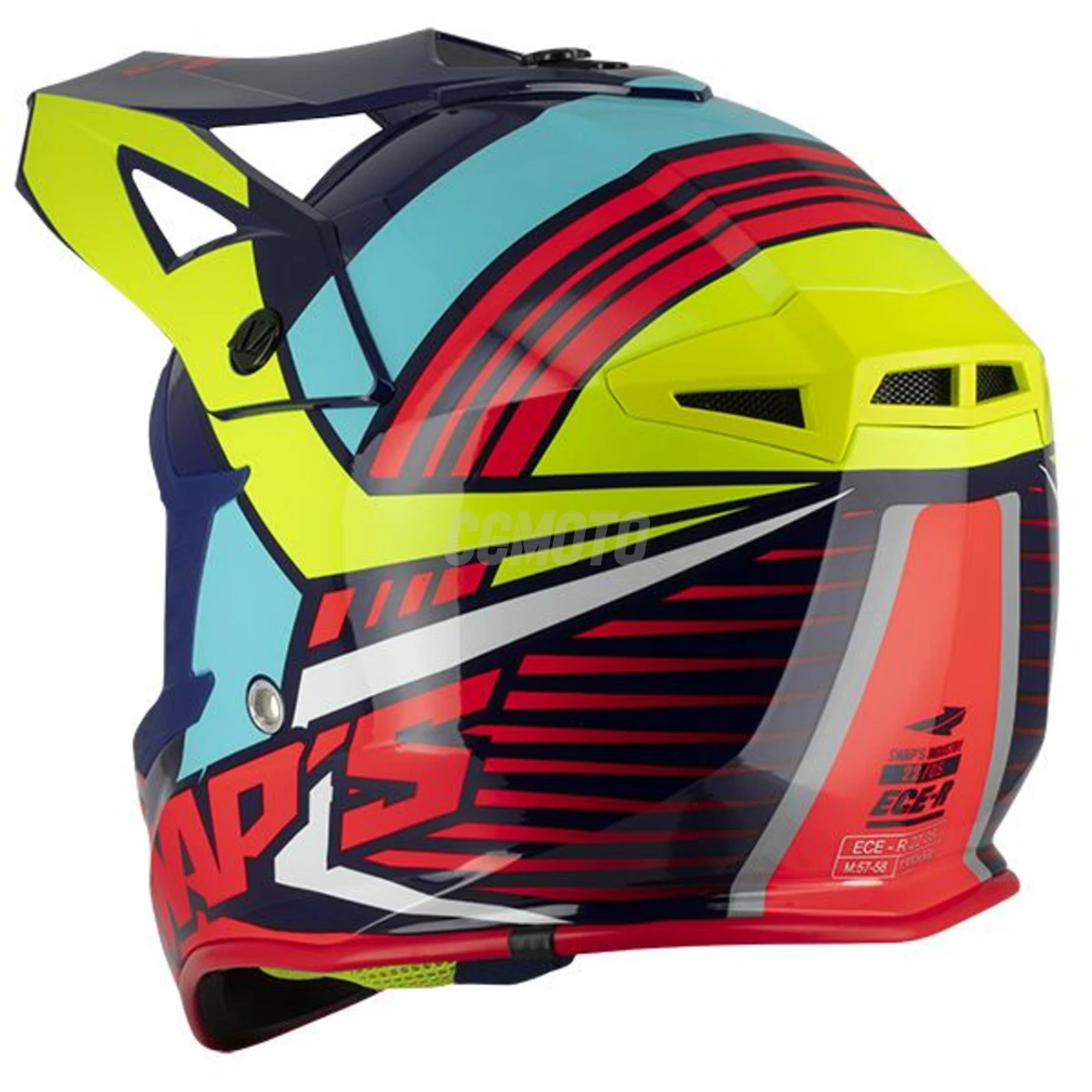 Cross S818 Bleu Jaune Rouge Cross S818 Bleu Jaune Rouge