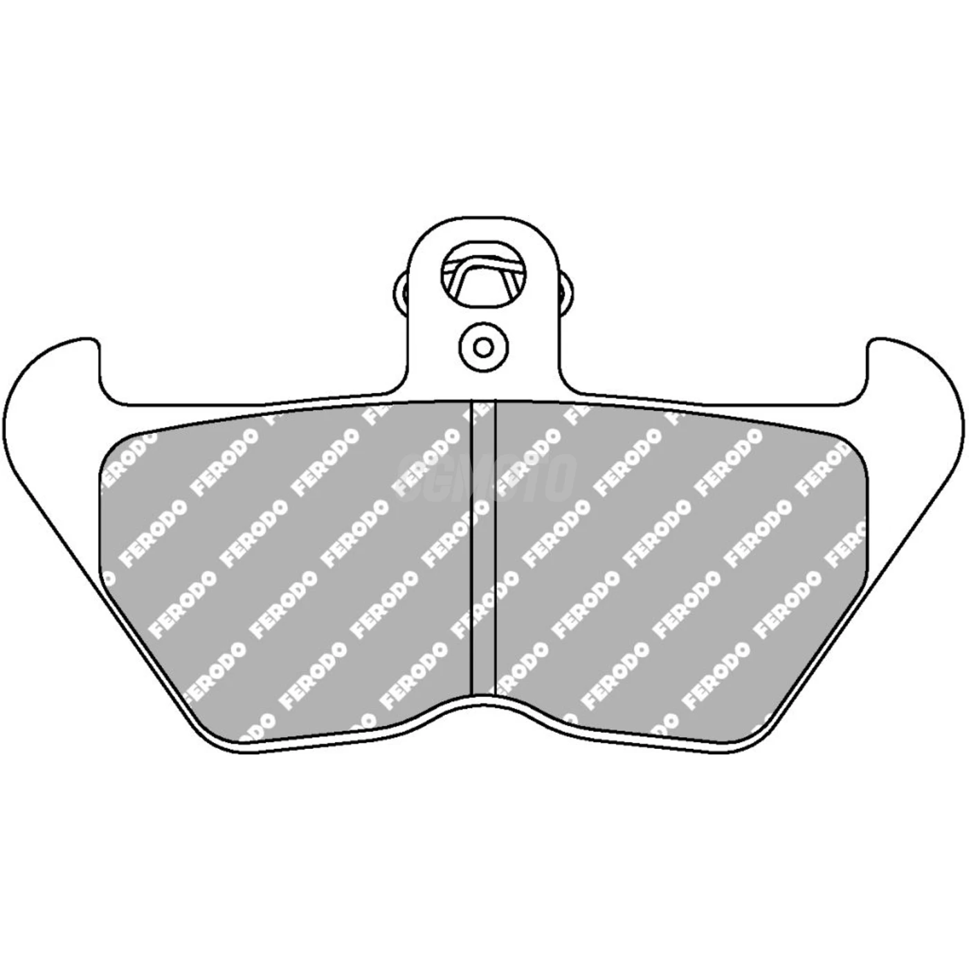 Plaquette Ferodo Métal Fritté Plaquette Ferodo Métal Fritté