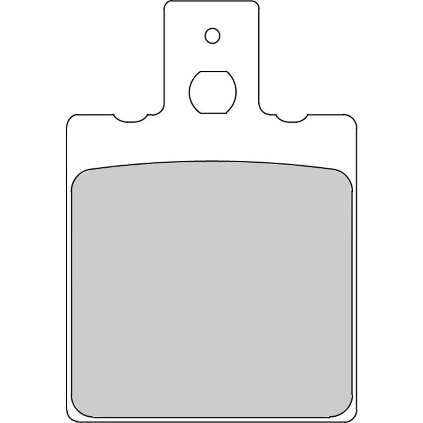 Plaquette de frein Organique Eco-Friction Route Plaquette de frein Organique Eco-Friction Route