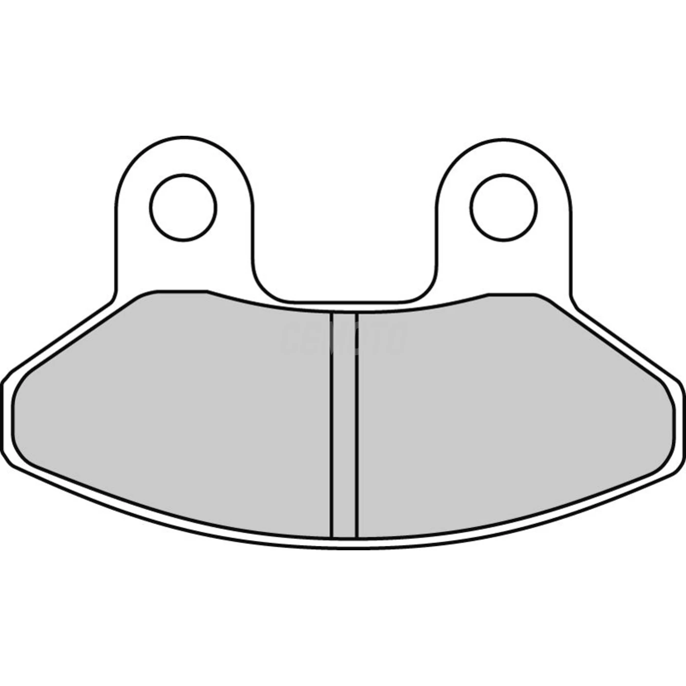 Plaquette Ferodo Organique Plaquette Ferodo Organique