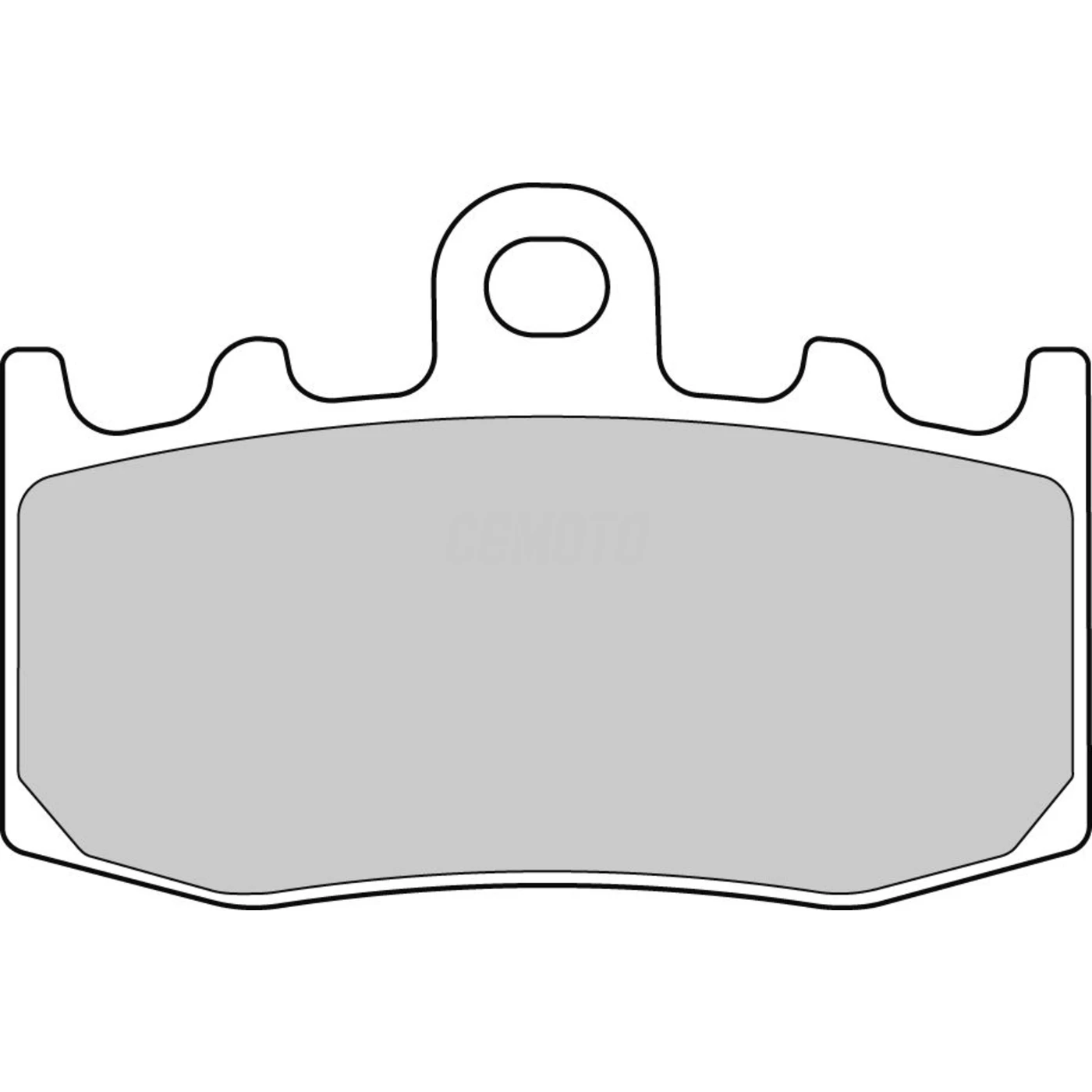 Plaquette Ferodo Métal Fritté Plaquette Ferodo Métal Fritté