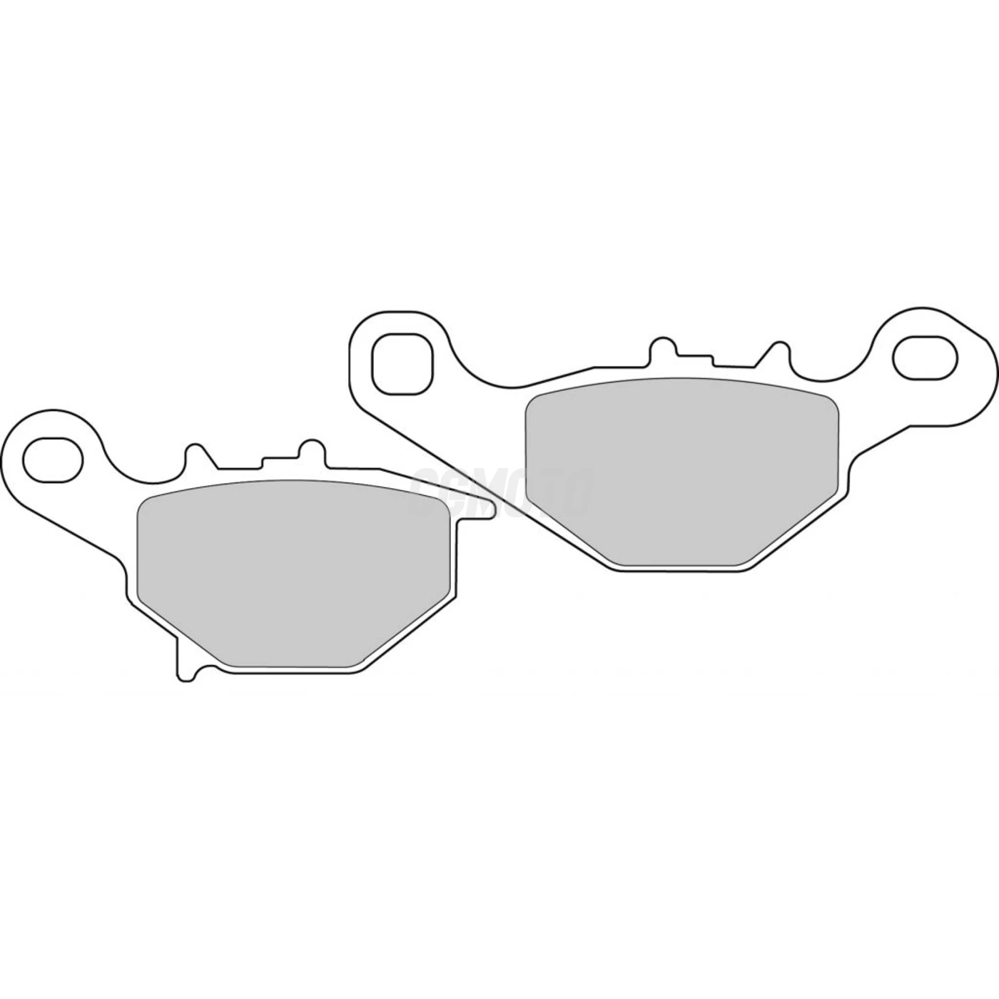 Plaquette Ferodo Métal Fritté Plaquette Ferodo Métal Fritté