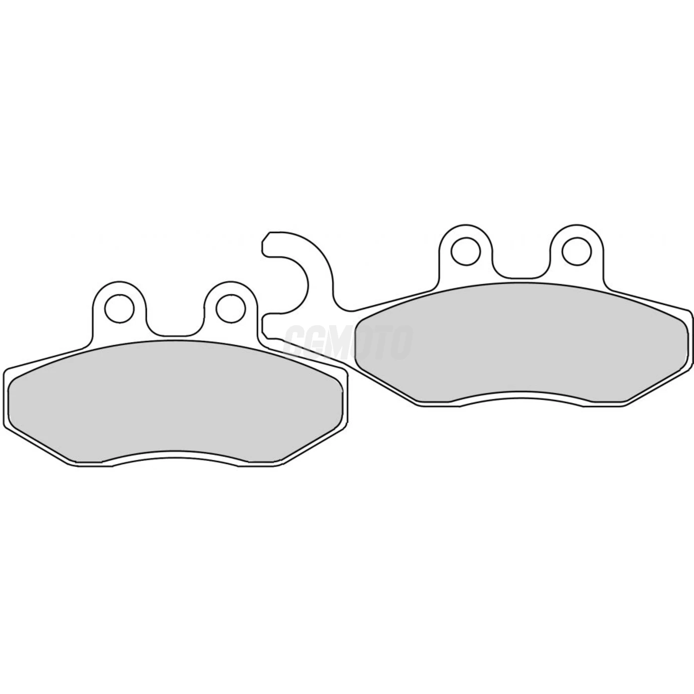 Plaquette Ferodo Métal Fritté Plaquette Ferodo Métal Fritté