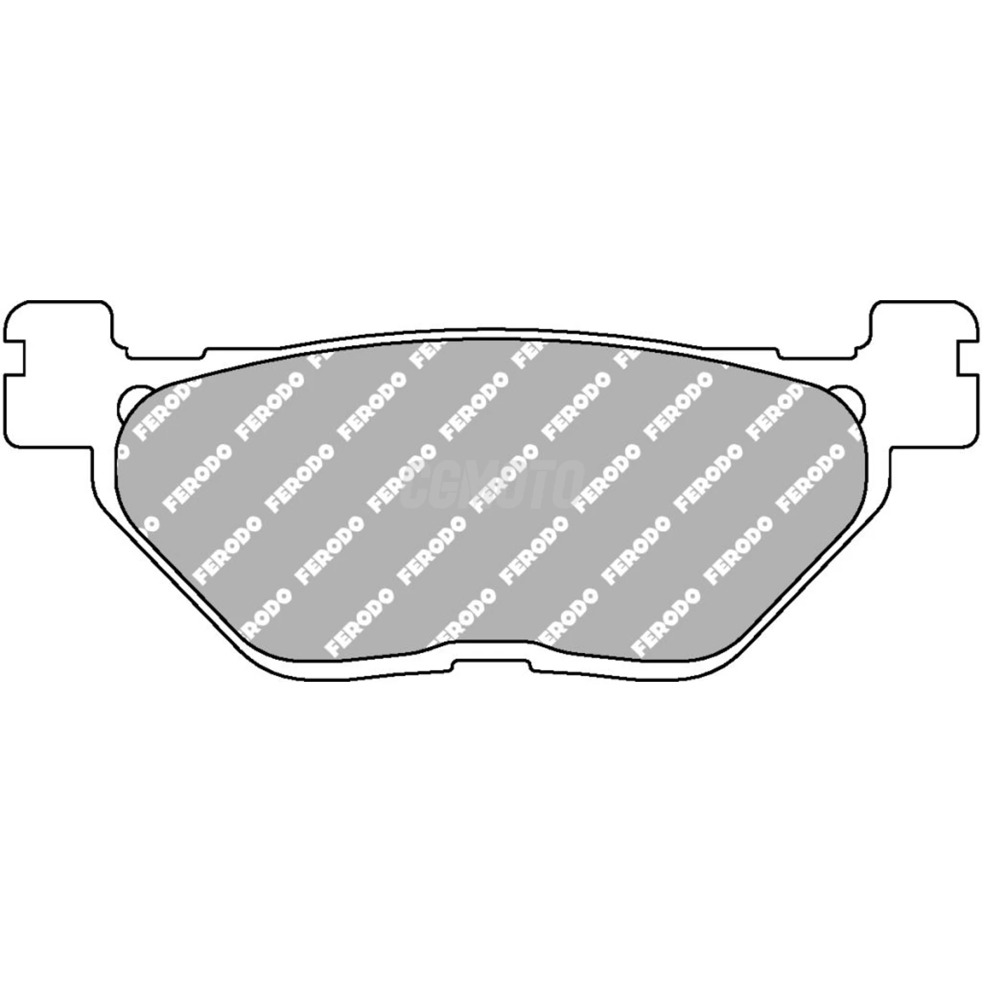Plaquette de Frein Organique Eco-Friction Route Plaquette de Frein Organique Eco-Friction Route