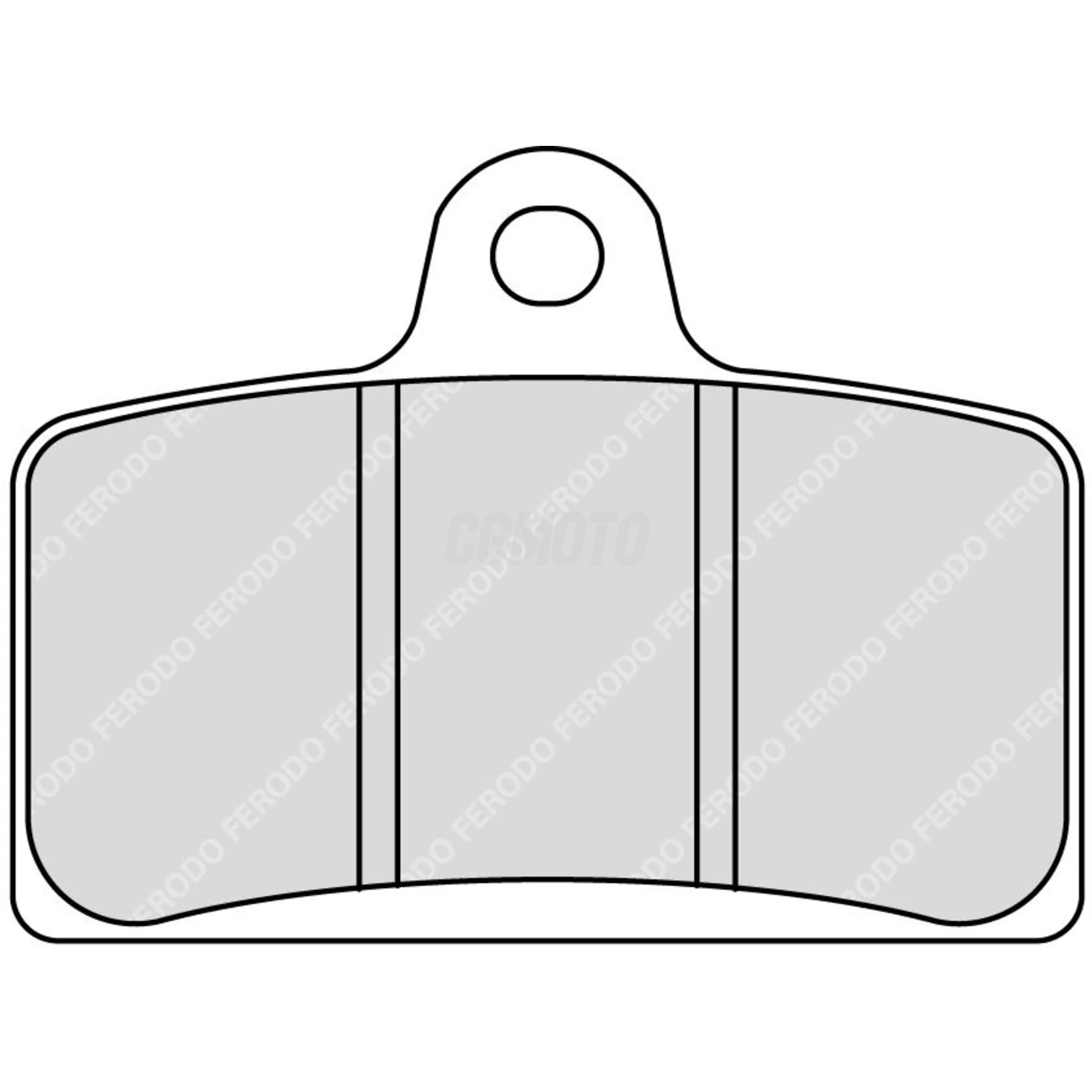 Plaquette de frein Métal Fritté Sinter Grip Road Plaquette de frein Métal Fritté Sinter Grip Road