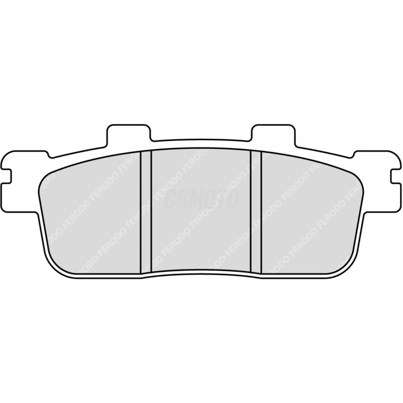 Plaquette de Frein Organique Eco-Friction Route Plaquette de Frein Organique Eco-Friction Route
