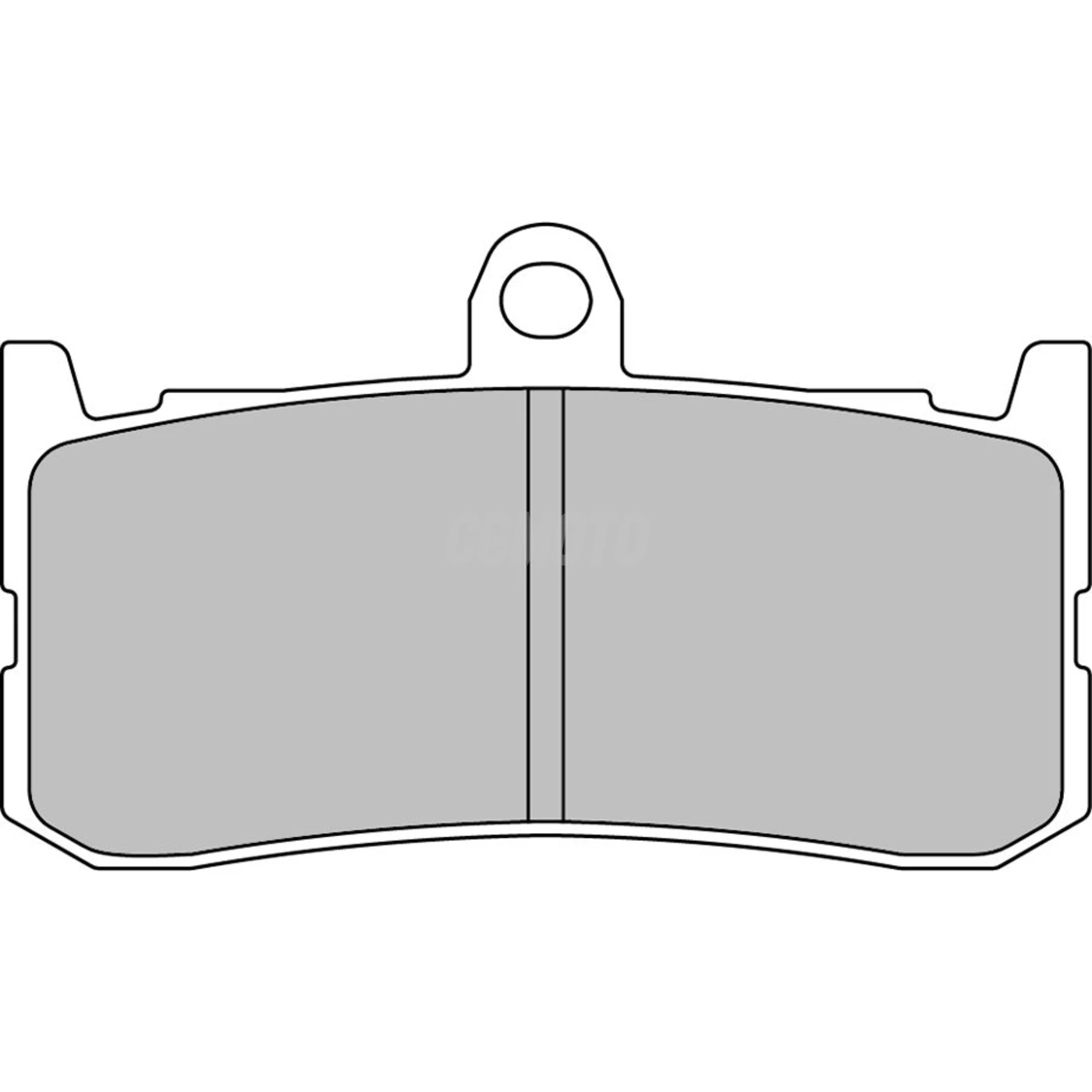 Plaquette Ferodo Métal Fritté Plaquette Ferodo Métal Fritté