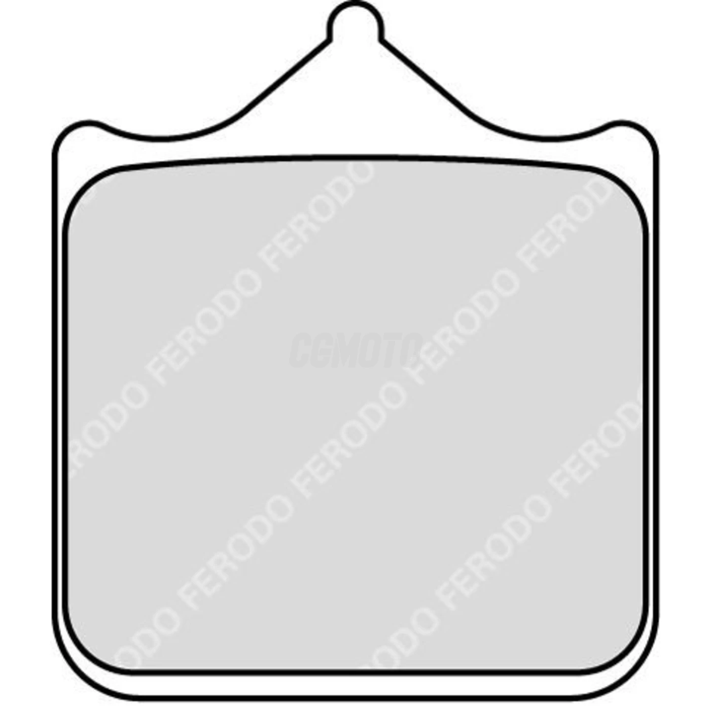 Plaquette Ferodo Métal Fritté Plaquette Ferodo Métal Fritté