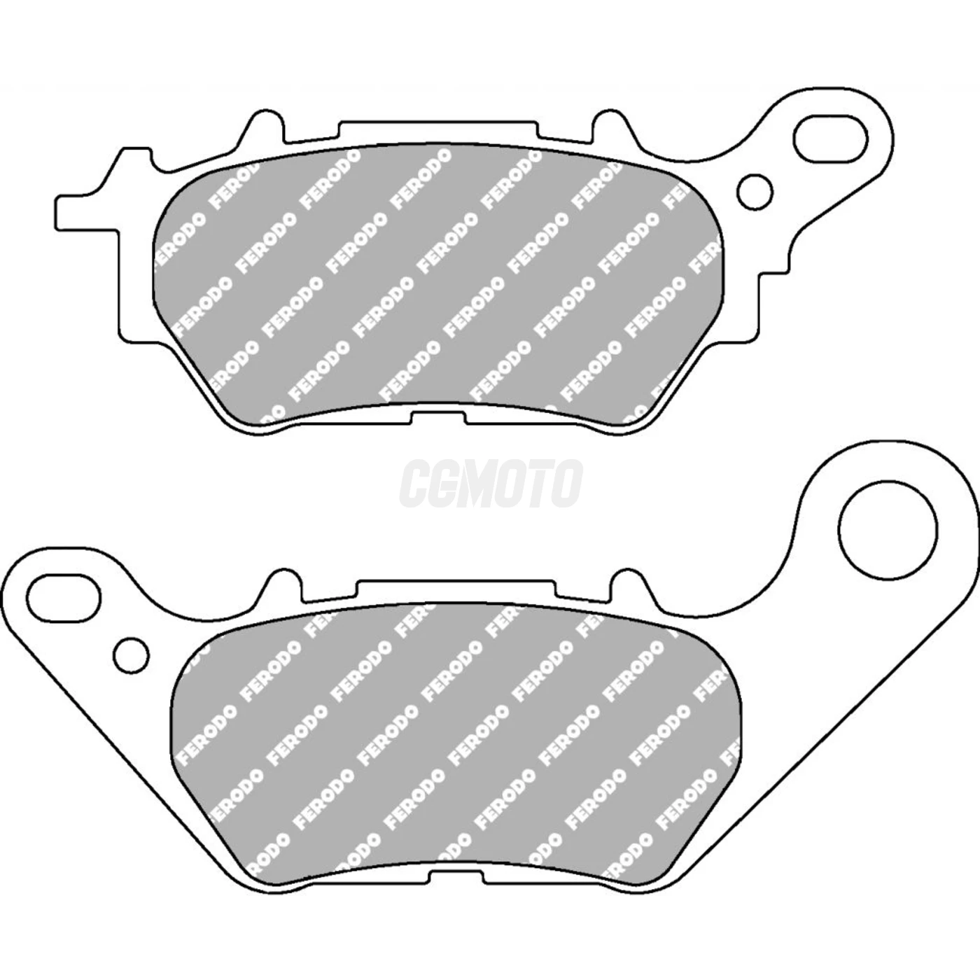Plaquette de frein Organique Eco-Friction Route Plaquette de frein Organique Eco-Friction Route