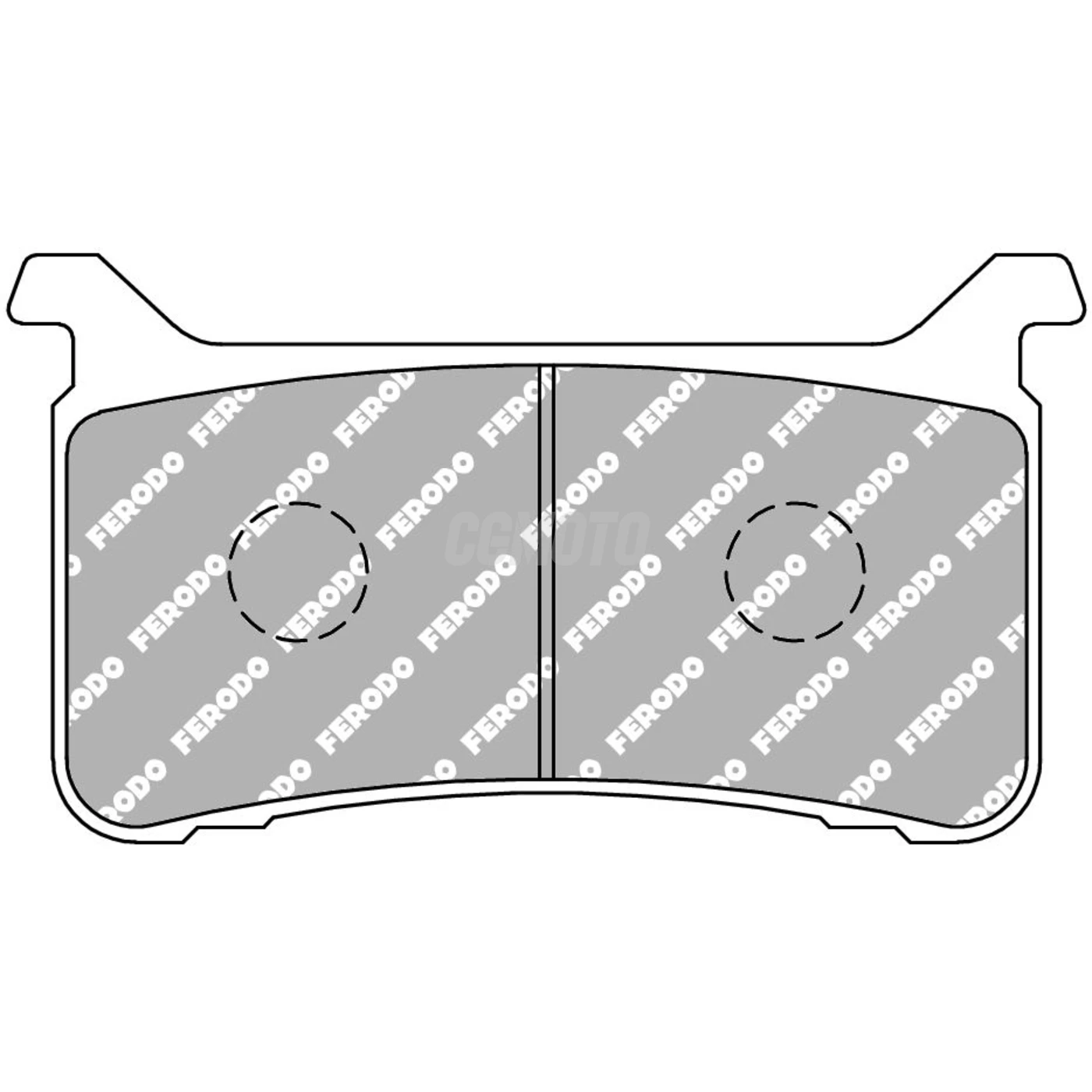 Plaquette Ferodo Métal Fritté Plaquette Ferodo Métal Fritté