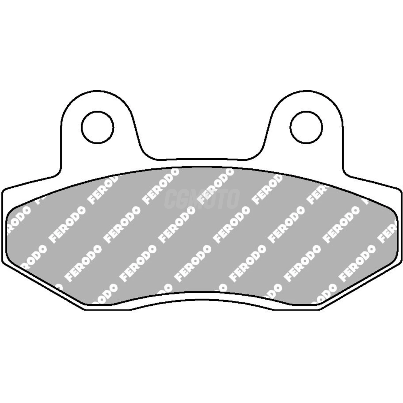 Plaquette Ferodo Métal Fritté Plaquette Ferodo Métal Fritté