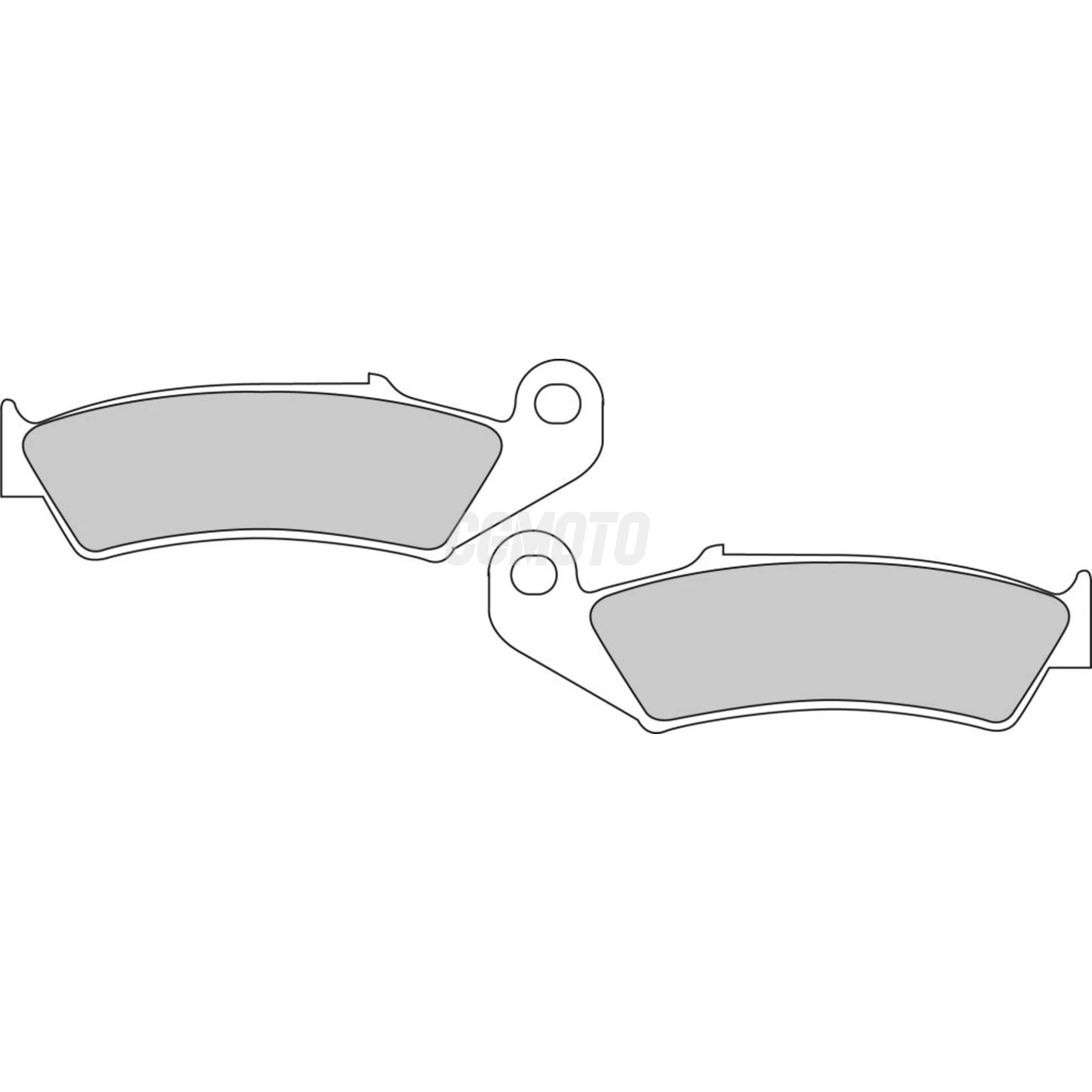 Plaquette Ferodo Métal Fritté Plaquette Ferodo Métal Fritté