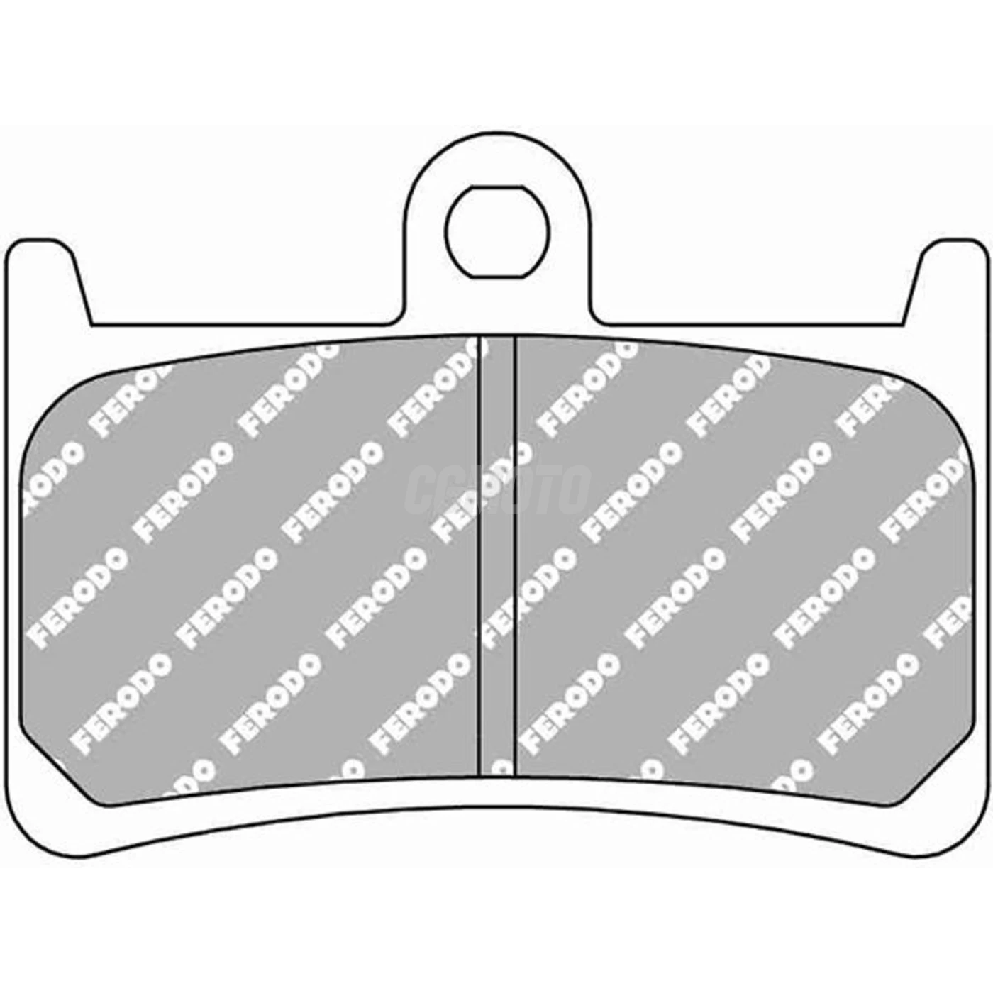 Plaquette Ferodo Métal Fritté Plaquette Ferodo Métal Fritté