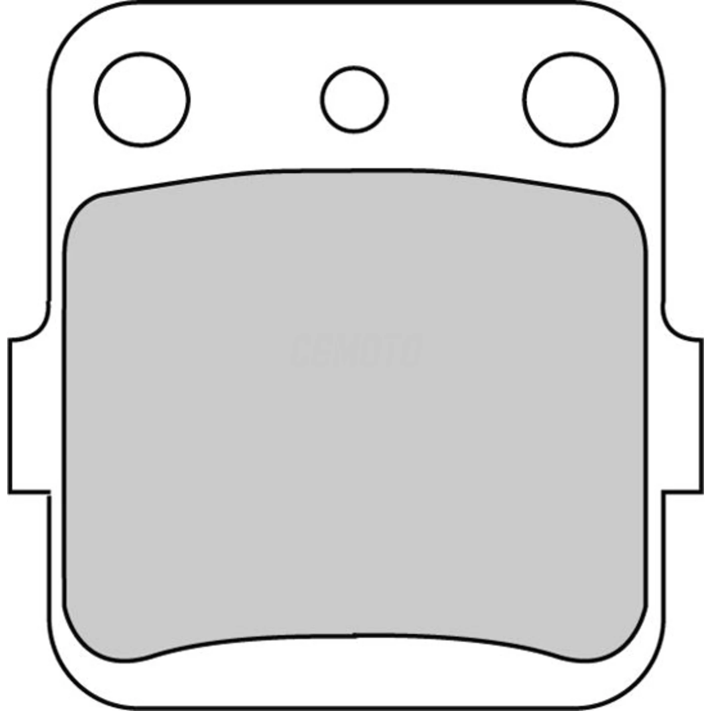 Plaquette Ferodo Métal Fritté Plaquette Ferodo Métal Fritté