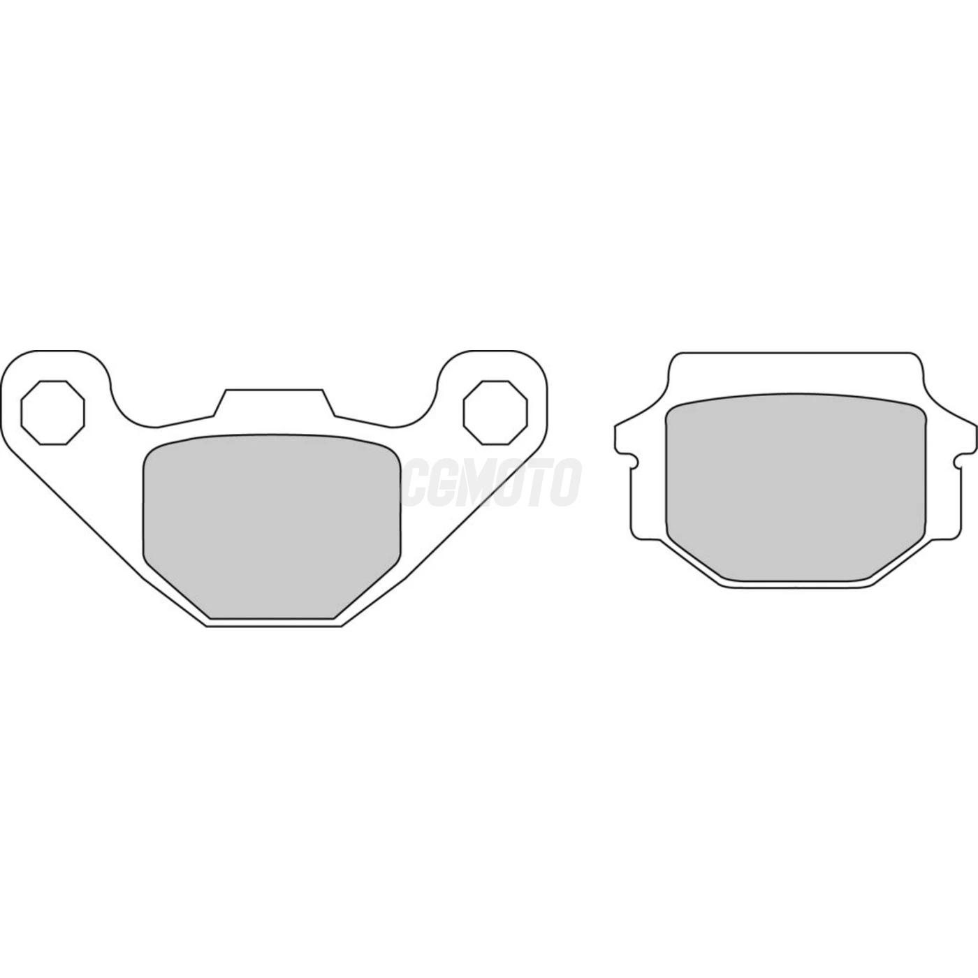 Plaquette Ferodo Organique Plaquette Ferodo Organique