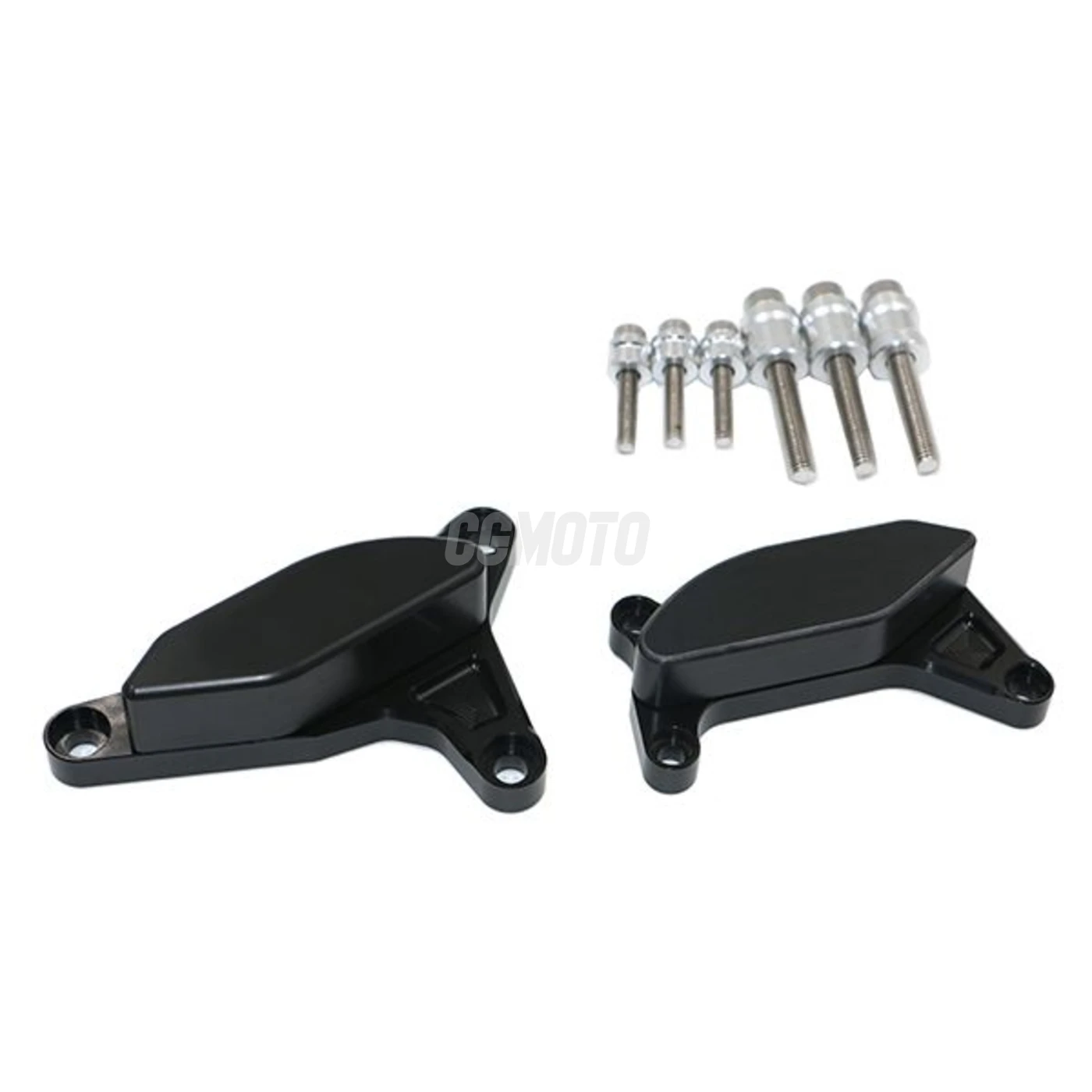 Kit Protection de Carters CNC Anodisés Noir FZ1 2006-2013 Gauche et Droit Kit Protection de Carters CNC Anodisés Noir FZ1 2006-2013 Gauche et Droit