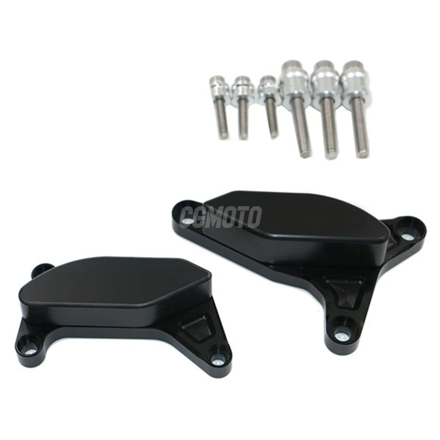 Kit Protection de Carters CNC Anodisés Noir FZ8 2010-2014 Gauche et Droit Kit Protection de Carters CNC Anodisés Noir FZ8 2010-2014 Gauche et Droit