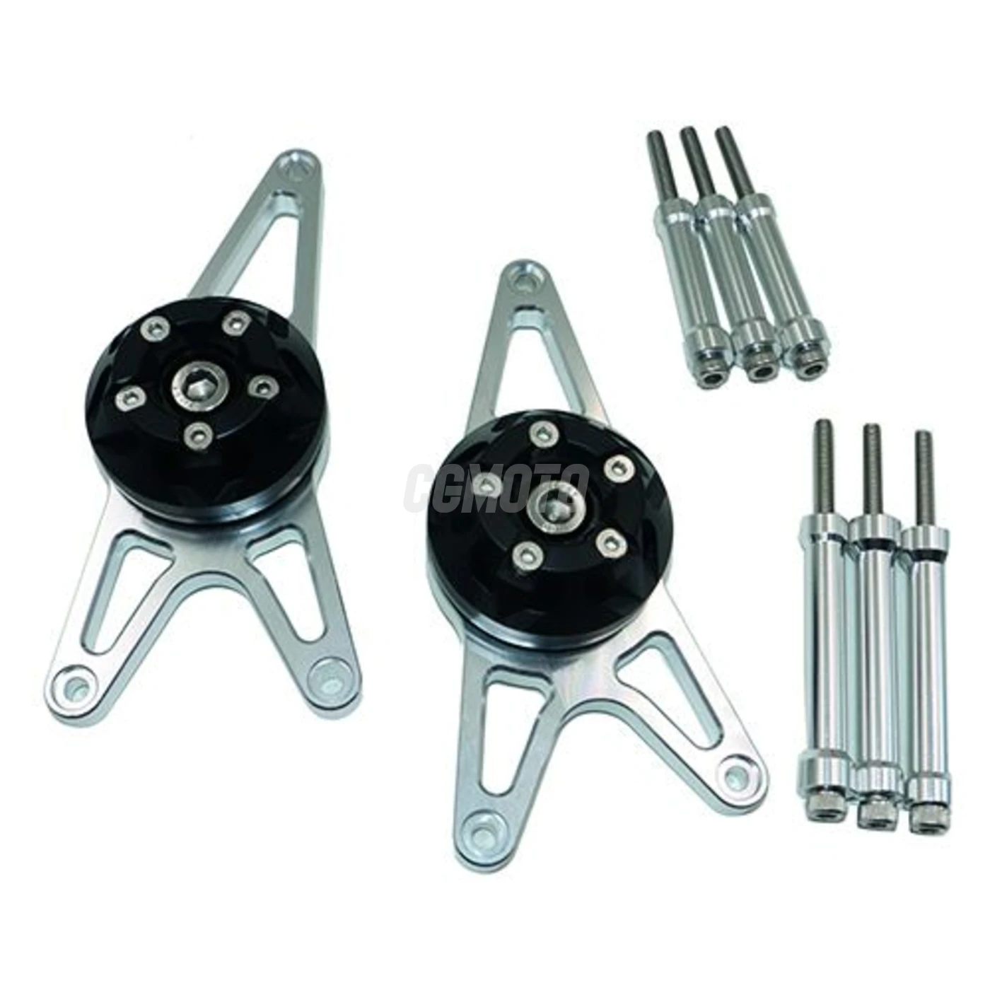 Kit Protection de Carters CNC Anodisés Noir CBR 250 R 2010-2013 Gauche et Droit Kit Protection de Carters CNC Anodisés Noir CBR 250 R 2010-2013 Gauche et Droit