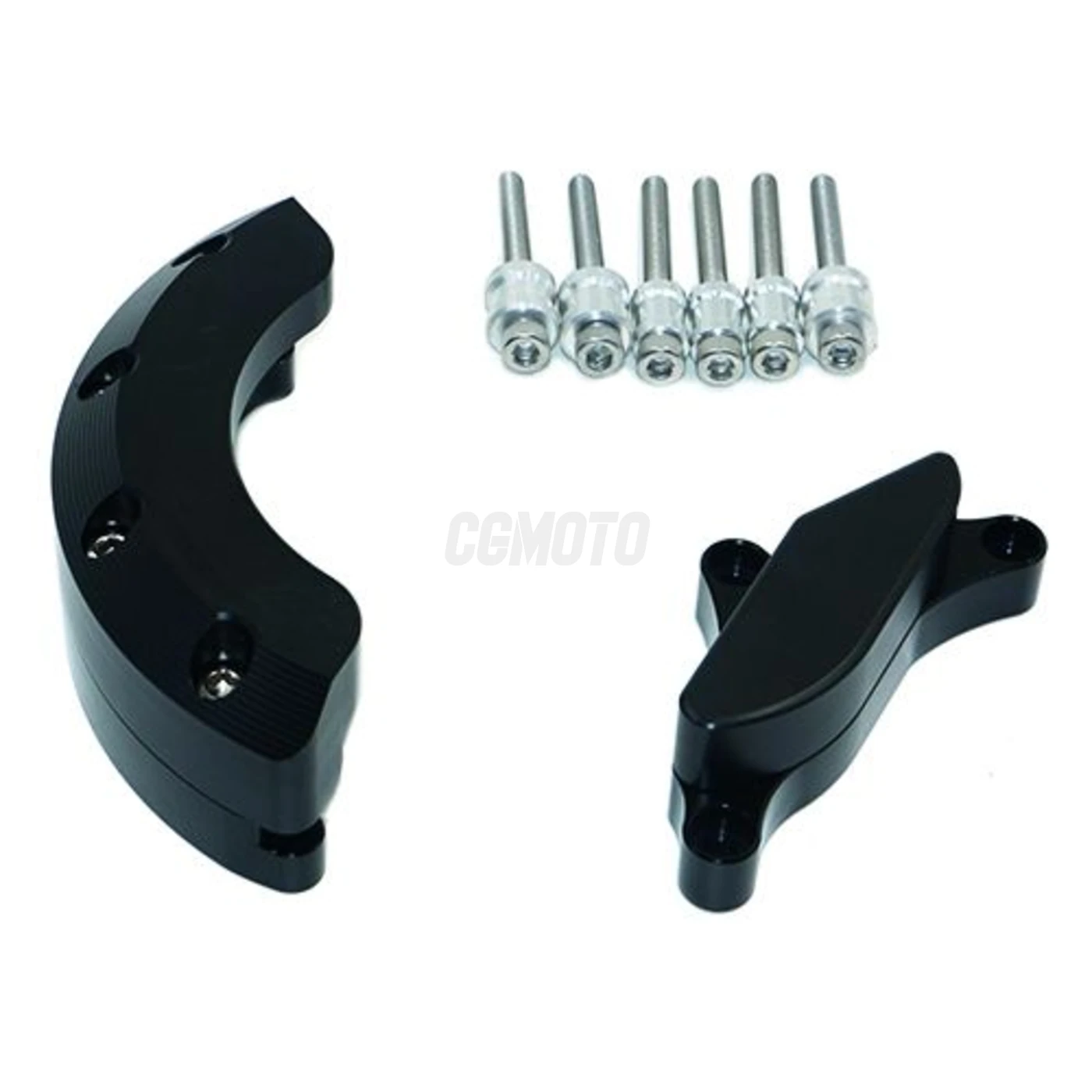 Kit Protection de Carters CNC Anodisés Noir Z 800 2013-2016 Gauche et Droit Kit Protection de Carters CNC Anodisés Noir Z 800 2013-2016 Gauche et Droit