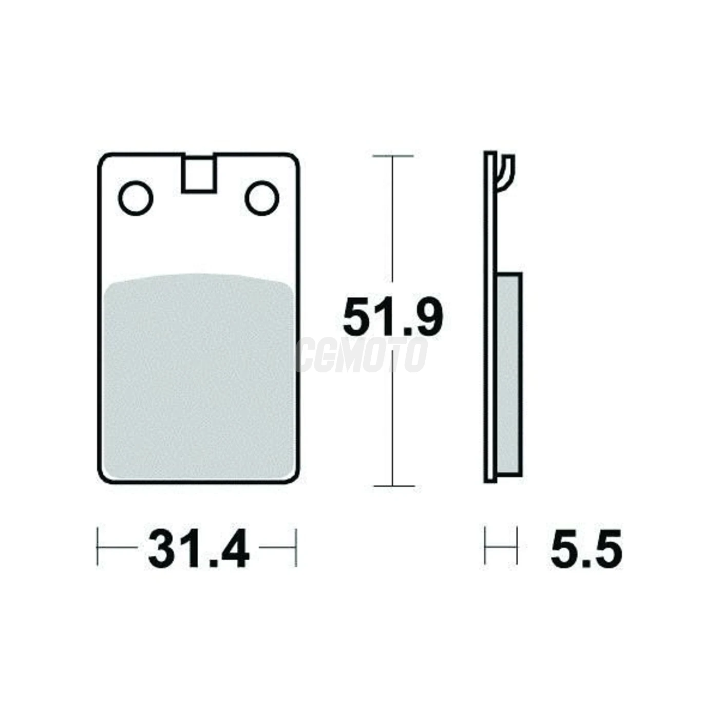 Plaquette de frein Sifam Métal Fritté haute performance norme KBA/ABE Plaquette de frein Sifam Métal Fritté haute performance norme KBA/ABE