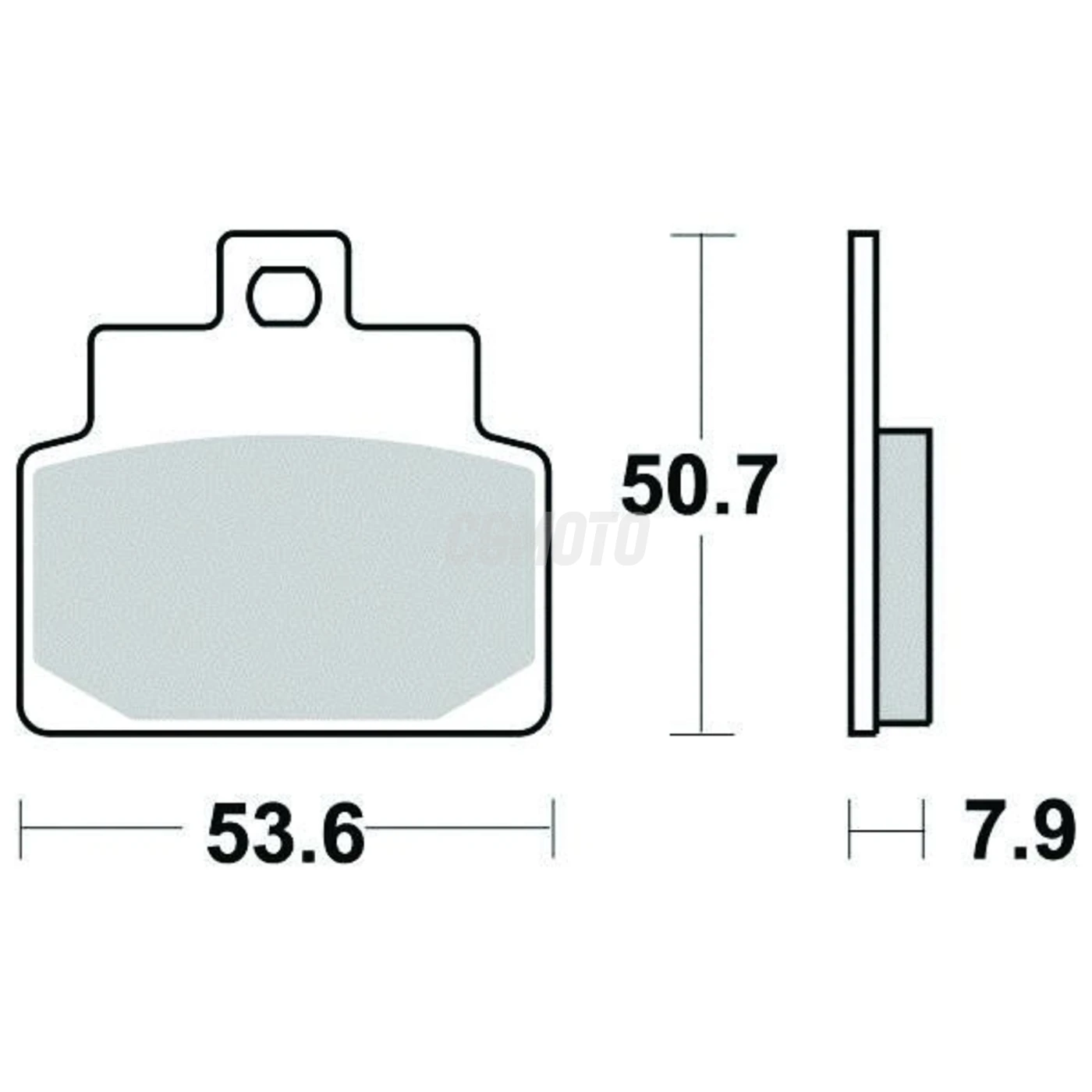 Plaquette Sifam Métal Fritté Plaquette Sifam Métal Fritté