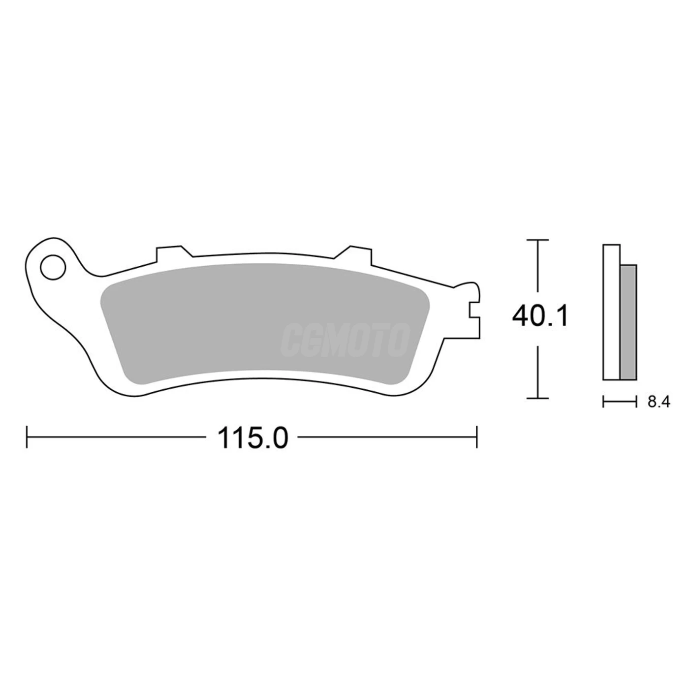 Plaquette de frein Sifam Métal Fritté haute performance norme KBA/ABE Plaquette de frein Sifam Métal Fritté haute performance norme KBA/ABE