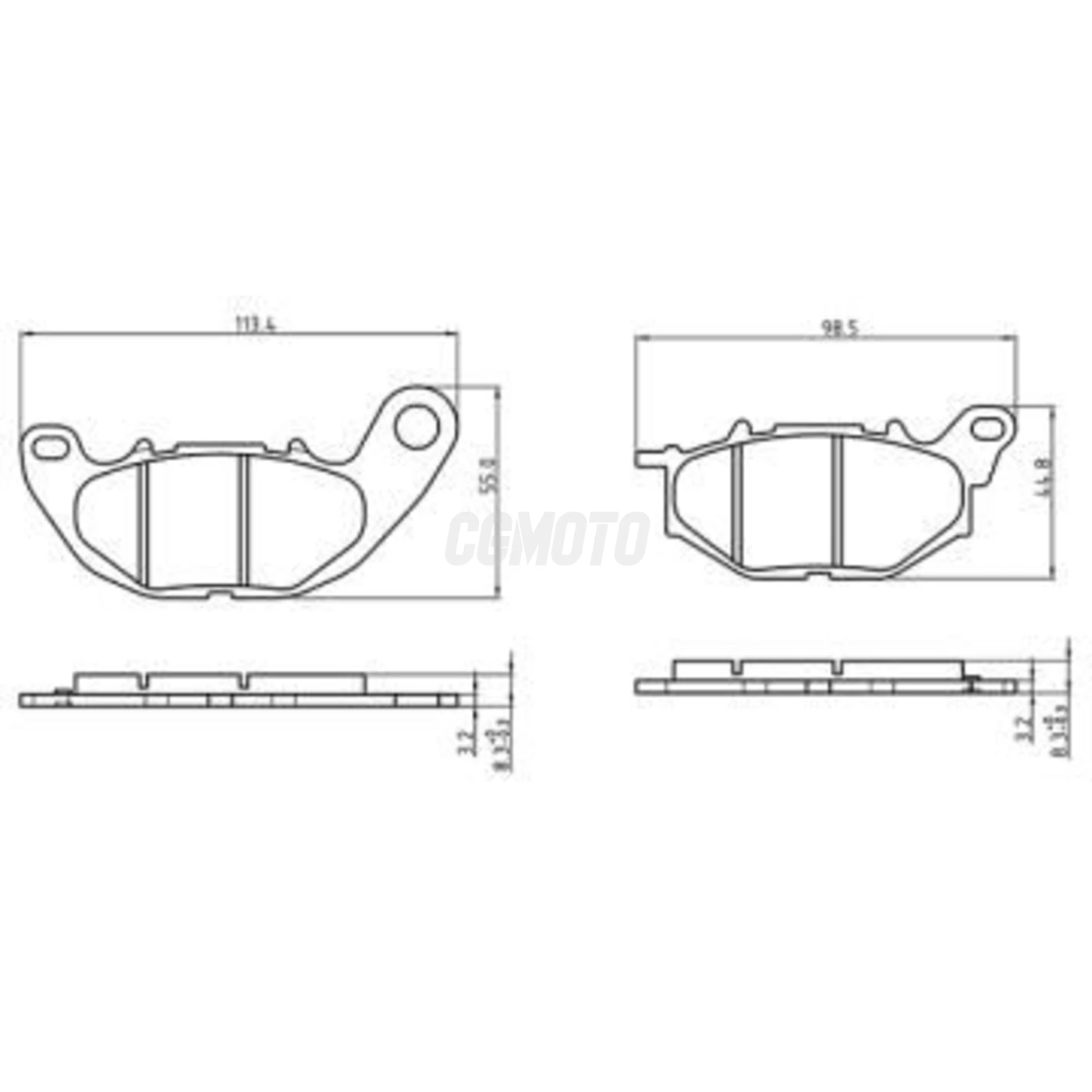 Plaquette de frein Sifam Métal Fritté haute performance norme KBA/ABE Plaquette de frein Sifam Métal Fritté haute performance norme KBA/ABE