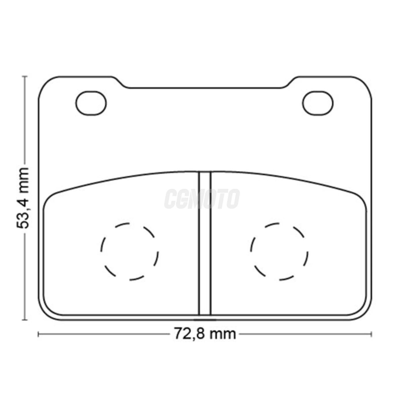 Plaquette de frein Sifam Métal Fritté haute performance norme KBA/ABE Plaquette de frein Sifam Métal Fritté haute performance norme KBA/ABE