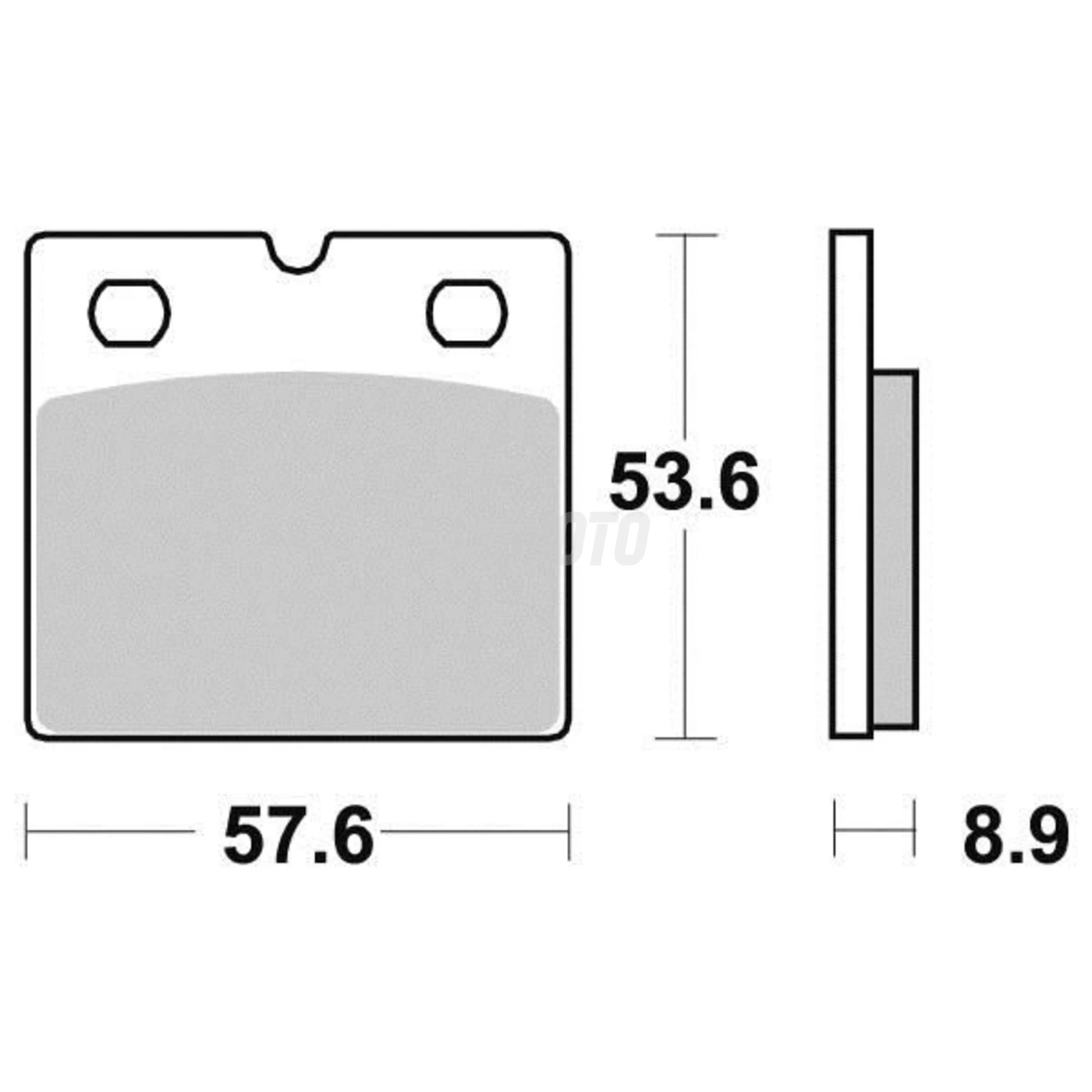 Plaquette de frein Sifam Métal Fritté haute performance norme KBA/ABE Plaquette de frein Sifam Métal Fritté haute performance norme KBA/ABE
