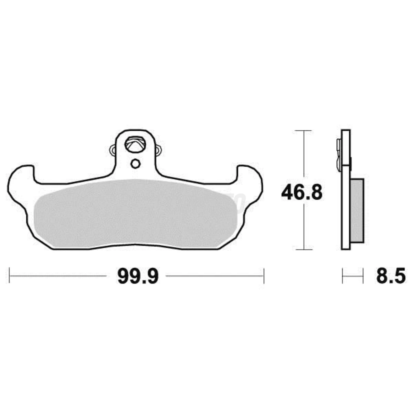 Plaquette de frein Sifam Métal Fritté haute performance norme KBA/ABE Plaquette de frein Sifam Métal Fritté haute performance norme KBA/ABE