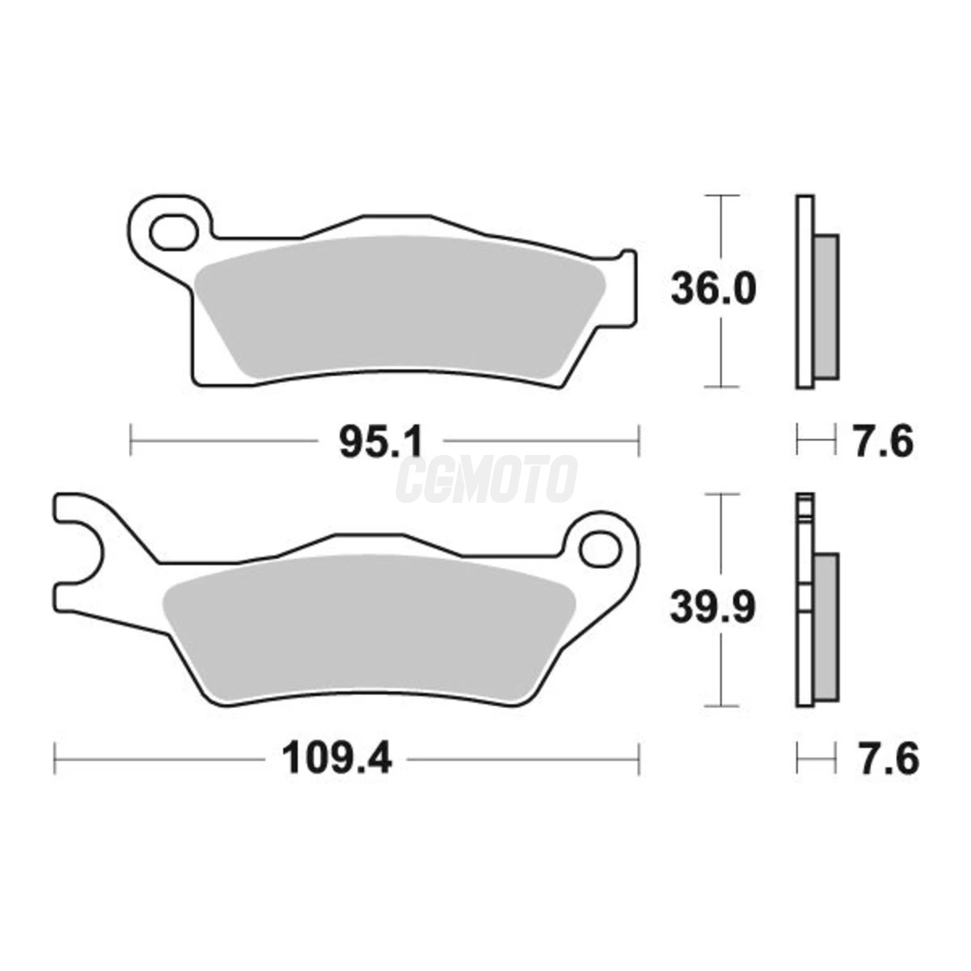 Plaquette Sifam Métal Fritté Plaquette Sifam Métal Fritté