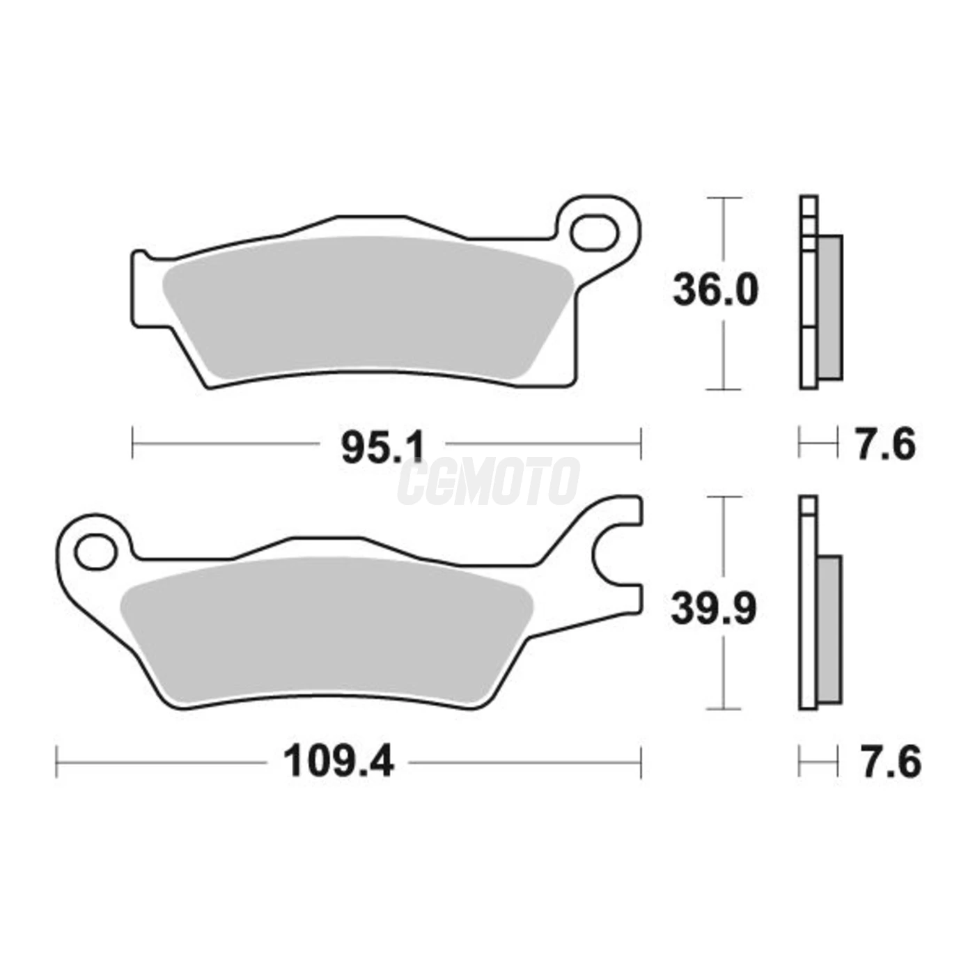 Plaquette Sifam Métal Fritté Plaquette Sifam Métal Fritté