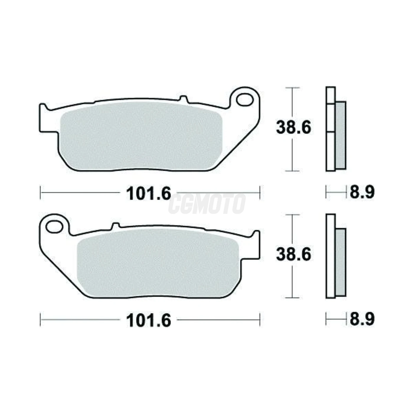 Plaquette de frein Sifam Métal Fritté haute performance norme KBA/ABE Plaquette de frein Sifam Métal Fritté haute performance norme KBA/ABE