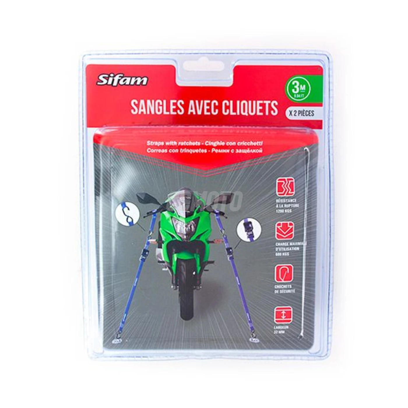 Sangle 2pcs Avec Cliquets Sangle 2pcs Avec Cliquets