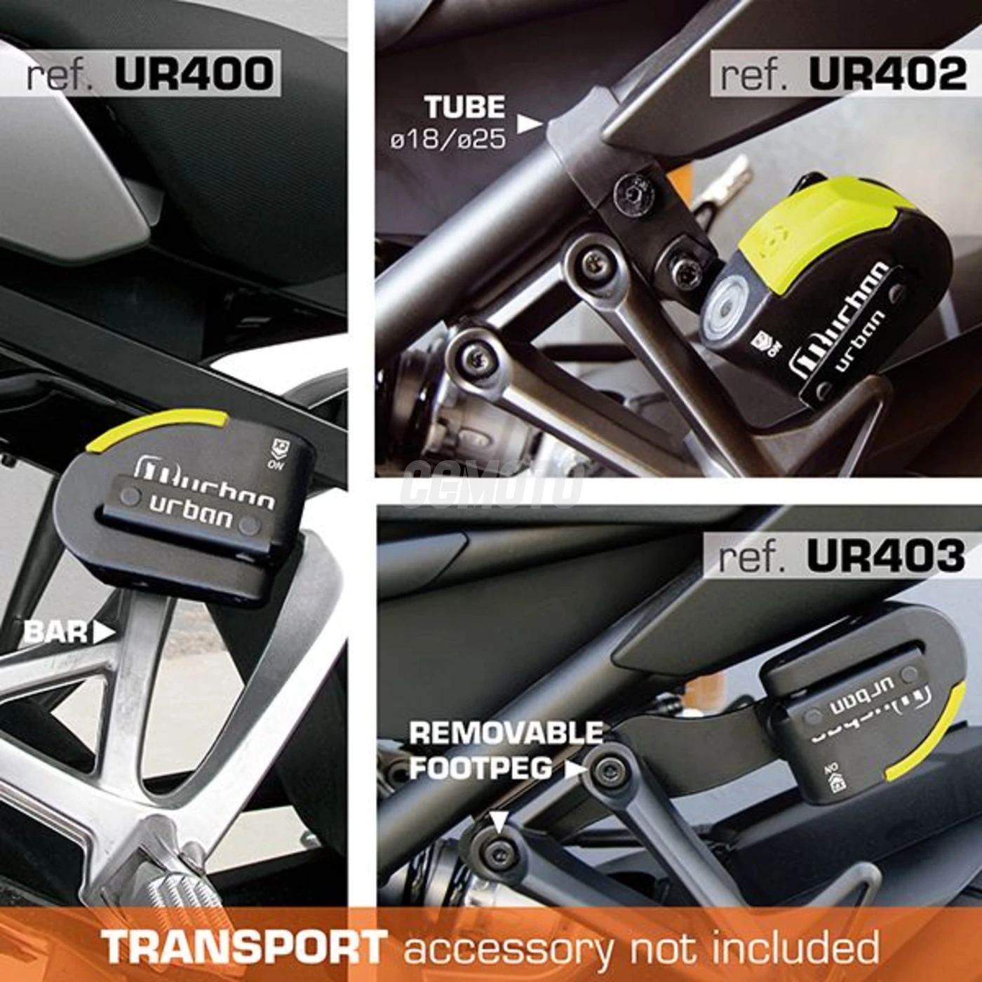 Bloque Disque Hi-Tech Alarme + Avertisseur A+homologation SRA + housse /ø10mm Bloque Disque Hi-Tech Alarme + Avertisseur A+homologation SRA + housse /ø10mm