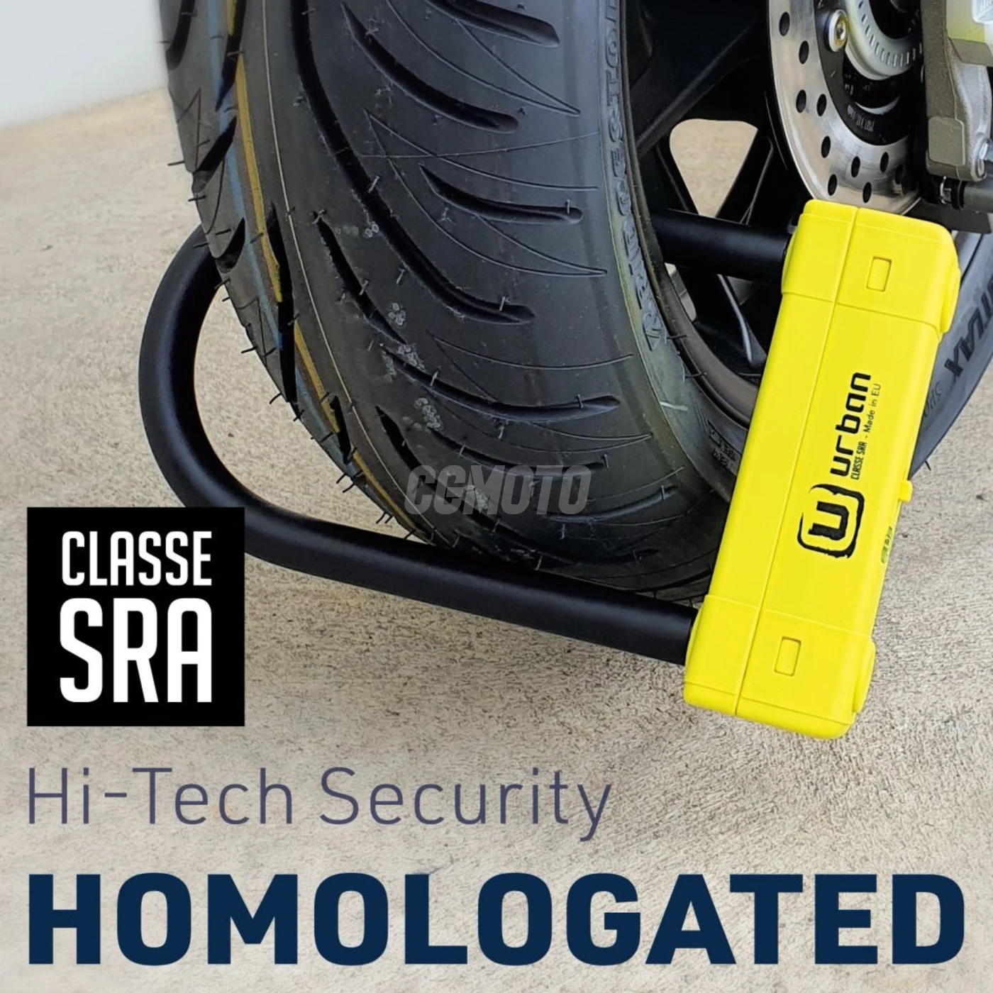 Antivol U diam.18- 120*220 spécial maxi-scooter et selle Honda Antivol U diam.18- 120*220 spécial maxi-scooter et selle Honda