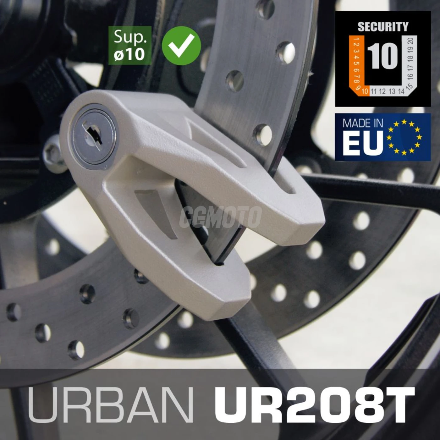 Bloque Disque Urban DISK UR2 Scooter diam.10 Bloque Disque Urban DISK UR2 Scooter diam.10