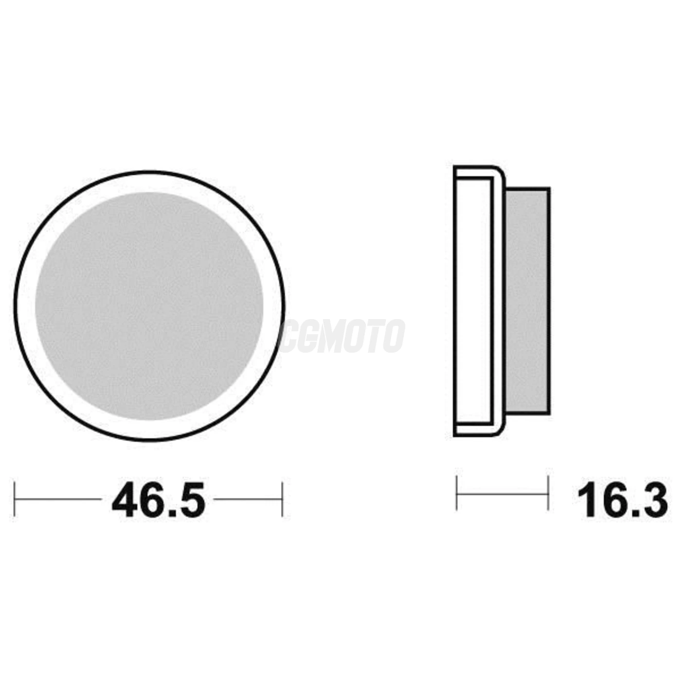 Plaquette de frein Vesrah Métal Fritté Plaquette de frein Vesrah Métal Fritté