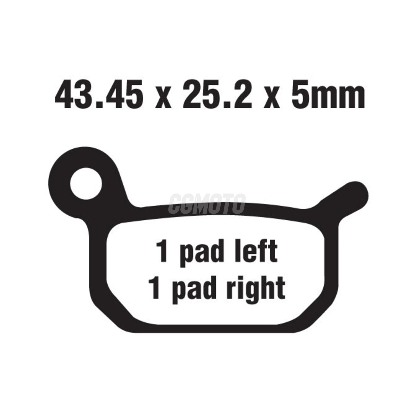 Plaquette de frein Vesrah Organique Plaquette de frein Vesrah Organique